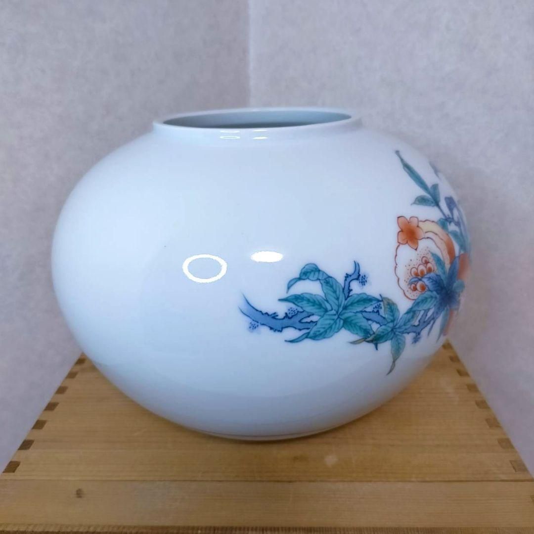 ▪️鍋島魯山☆花瓶☆陶器花瓶☆木箱付き 魯山 花瓶