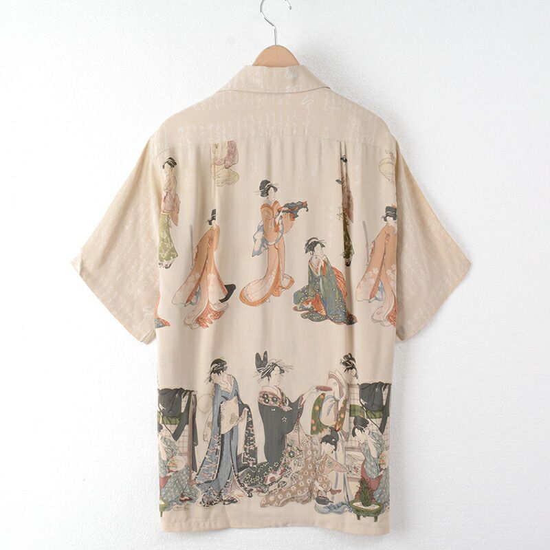 サンサーフ スペシャルエディション アロハシャツ 浮世絵 歌麿呂