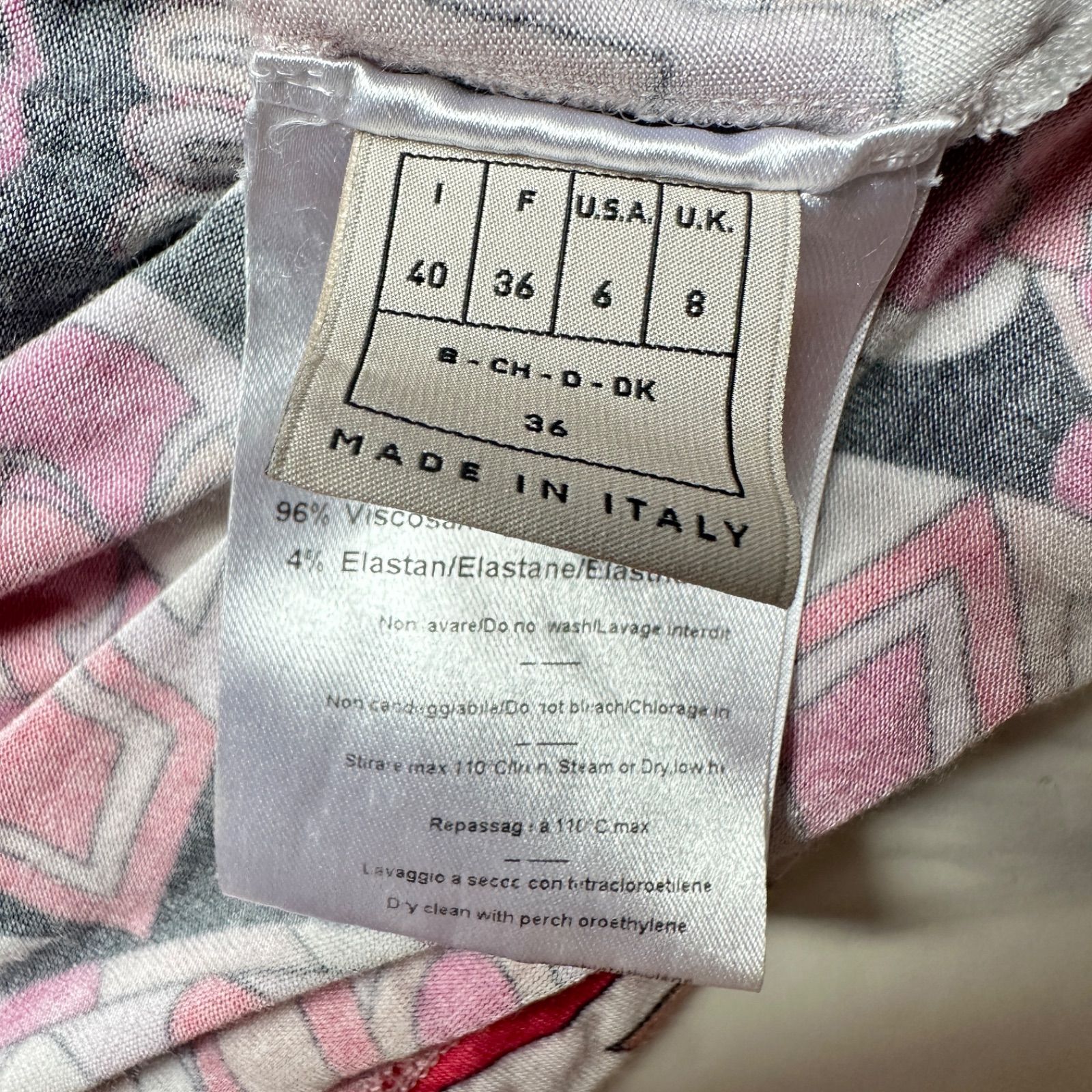 エミリオプッチ幾何学模様 ピンク系 半袖トップス 楽天市場】エミリオプッチ Emilio Pucci レディース トップス