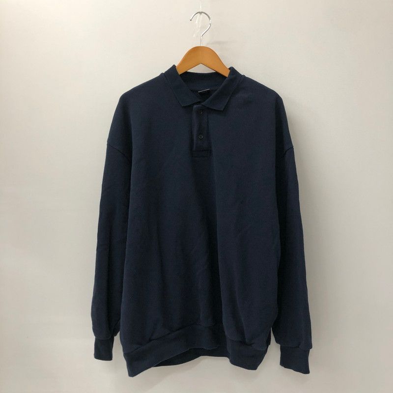 【PWA】HEAVY KANOKO POLO L ネイビー PWA HEAVY KANOKO POLO ネイビーL