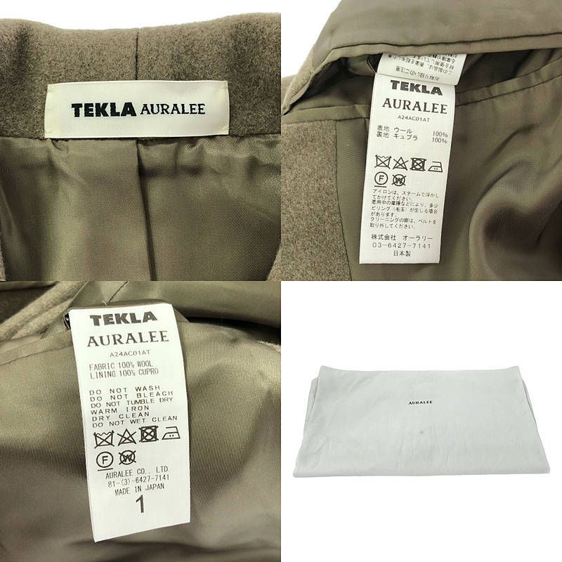 美品】 AURALEE / オーラリー | 2024AW | × TEKLA / テクロ ROBE COAT