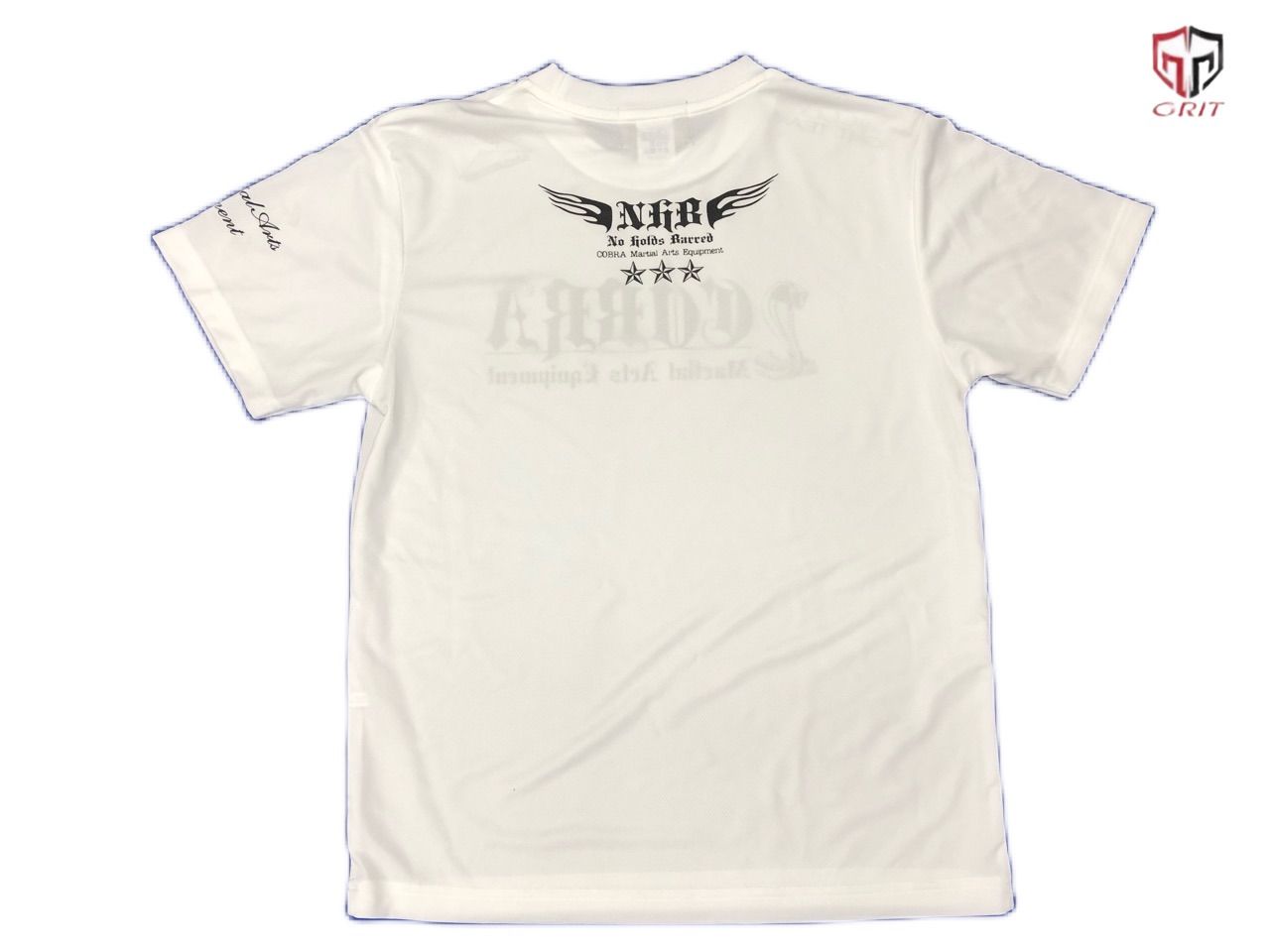 COBRA TRAINING DRY TEE 1705 COBRA LOGO  WHITE