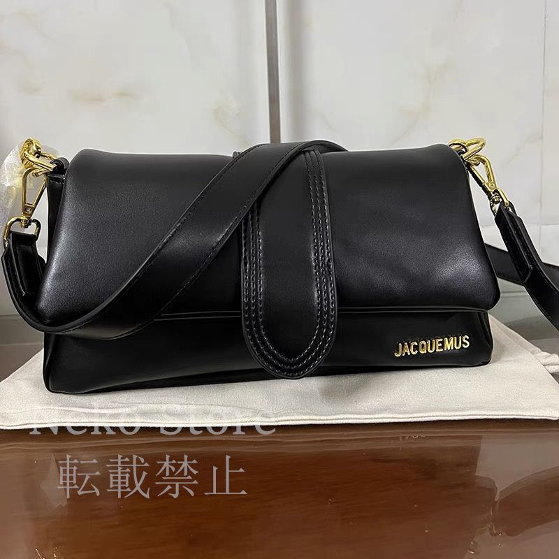 人気 美品 JACQUEMUS ジャックムス LE PETIT BAMBIMOU LEATHER 