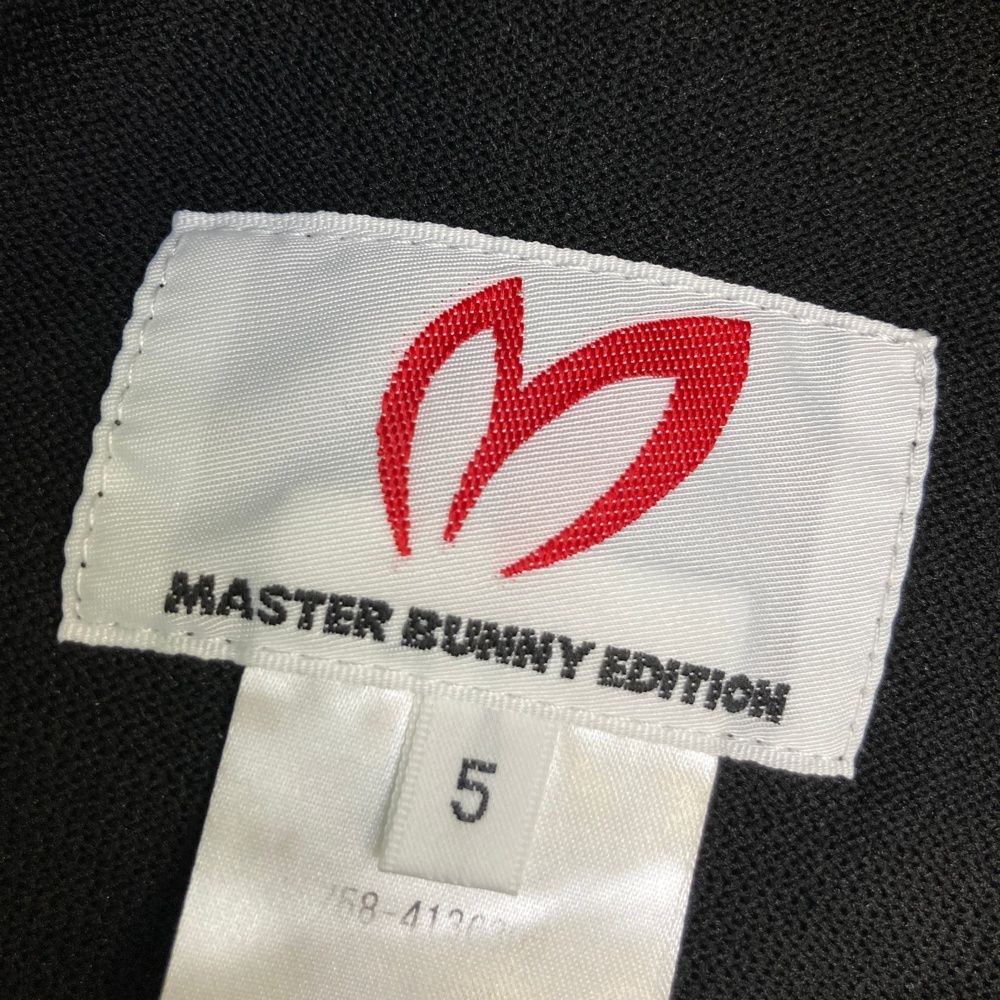 未来 サイズ 5 MASTER BUNNY EDITION マスターバニーエディション 2025年モデル ニット ロングパンツ ブラック系 240101529170 ゴルフウェア メンズ ストスト 限定一品