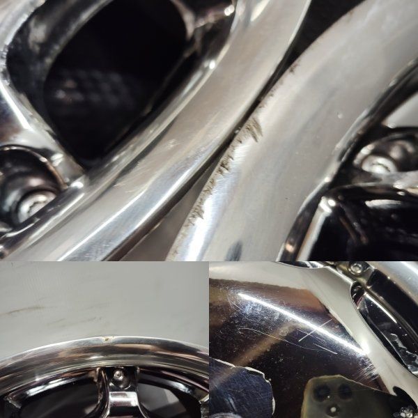 LEHRMEISTER CHROME SHADOW 06 レアマイスター クロムシャドウ 19インチ 4本 8.5J/9.5J5HPCD114.3+36/+45 ディッシュ クラウン等　(MHG004)クレジットカード QRコード決済可能 LEHRMEISTER CHROME SHADOW 06 レアマイスター クロムシャドウ 19