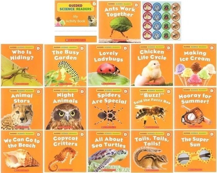 Guided Science Readers サイエンス・リーダー　CD付　洋書 Amazon.co.jp: Scholastic Guided Science Readers and Math