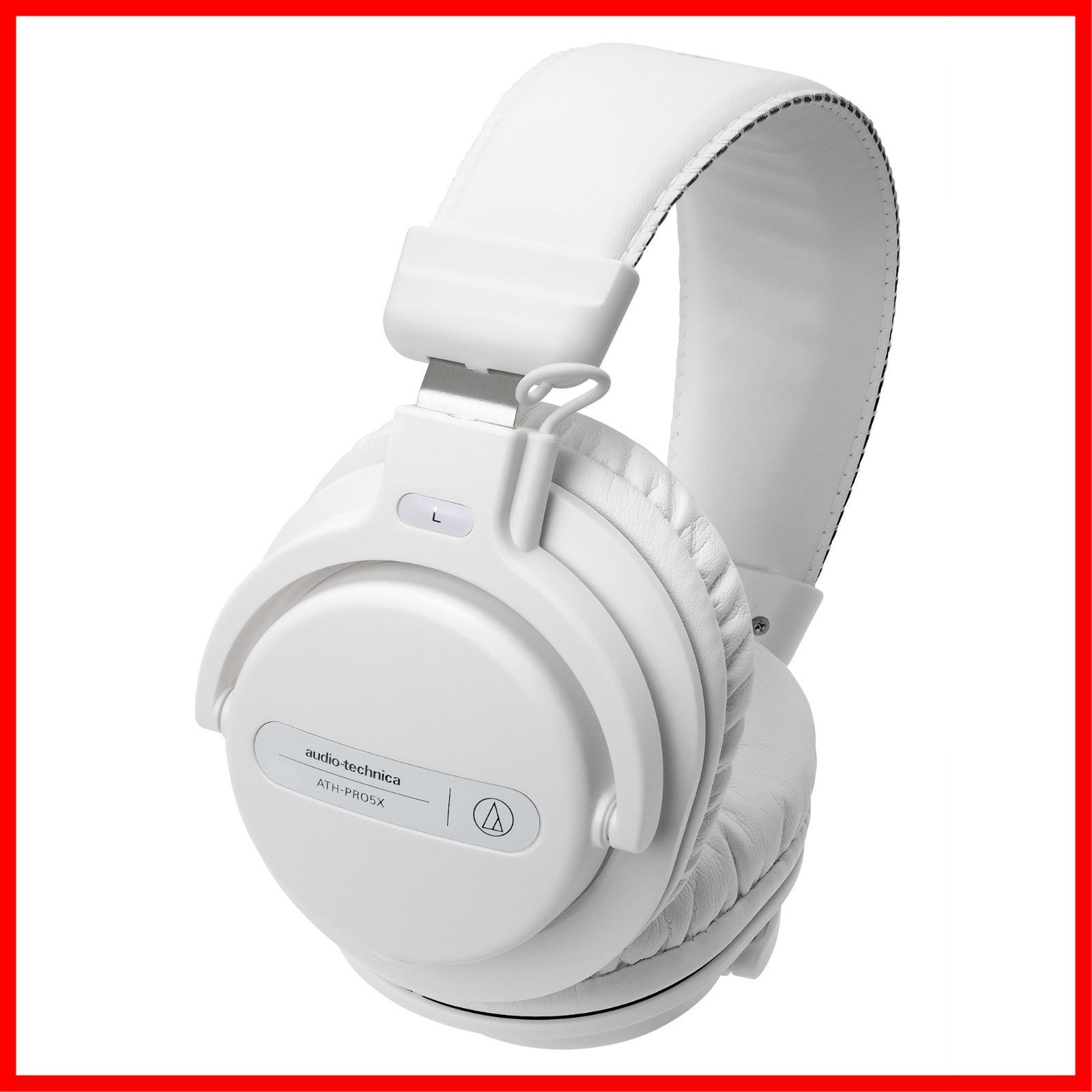 数量限定 audio-technica ヘッドホン DJヘッドホン BK ホワイト White 