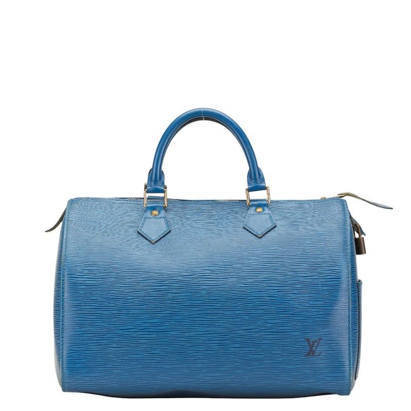 美品 ルイヴィトン　スピーディ トレンドブルー　ボストン　ハンドバッグ LOUIS VUITTON】ルイヴィトン スピーディ40 バンドリエール