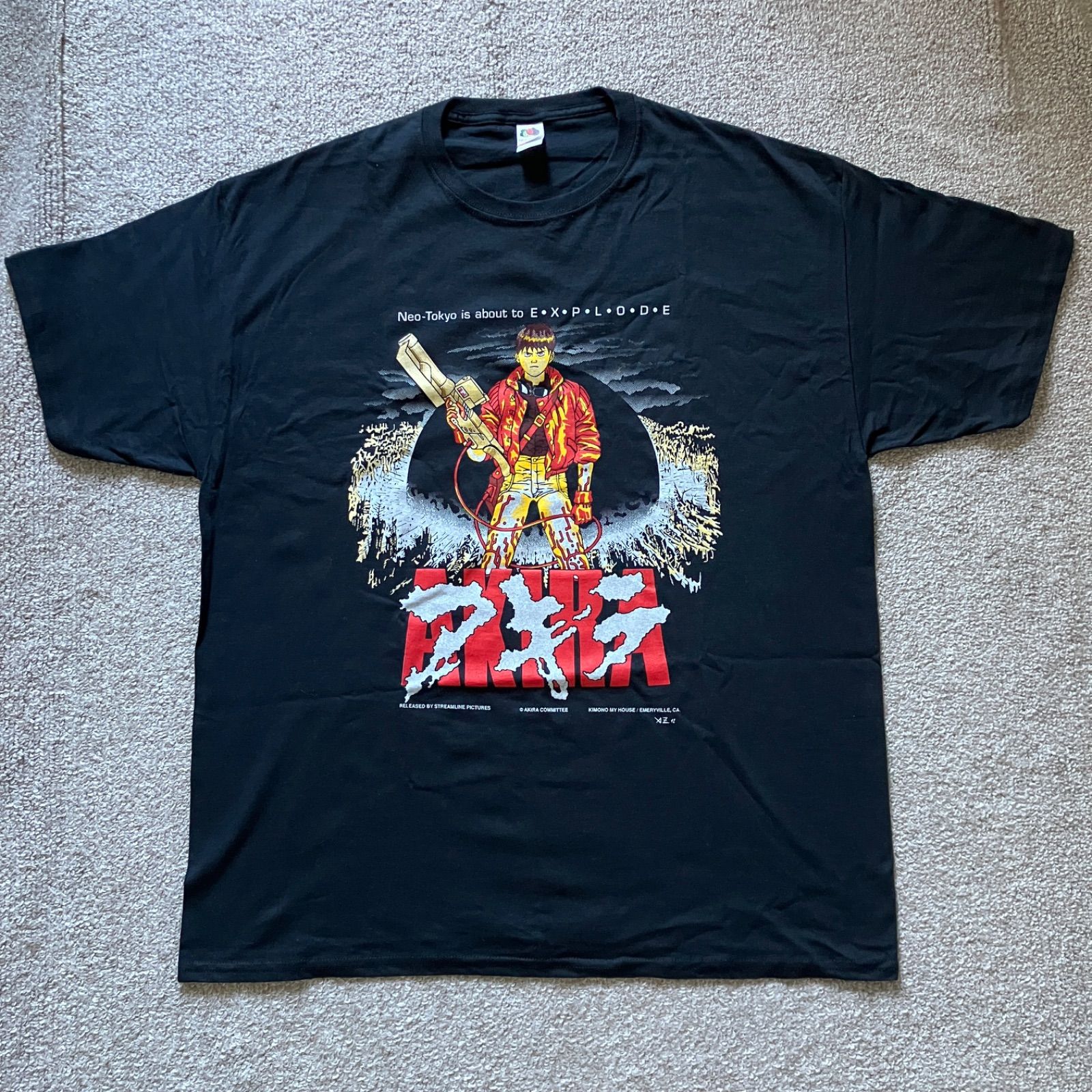 デッドストック】AKIRA KIMONO MY HOUSE アキラ アニメT 当時もの