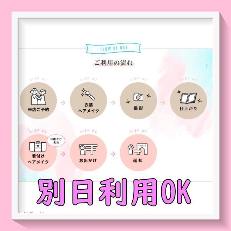 80カット Bコース 利用券 選べるフォト撮影 スタジオアーク 店舗支払い