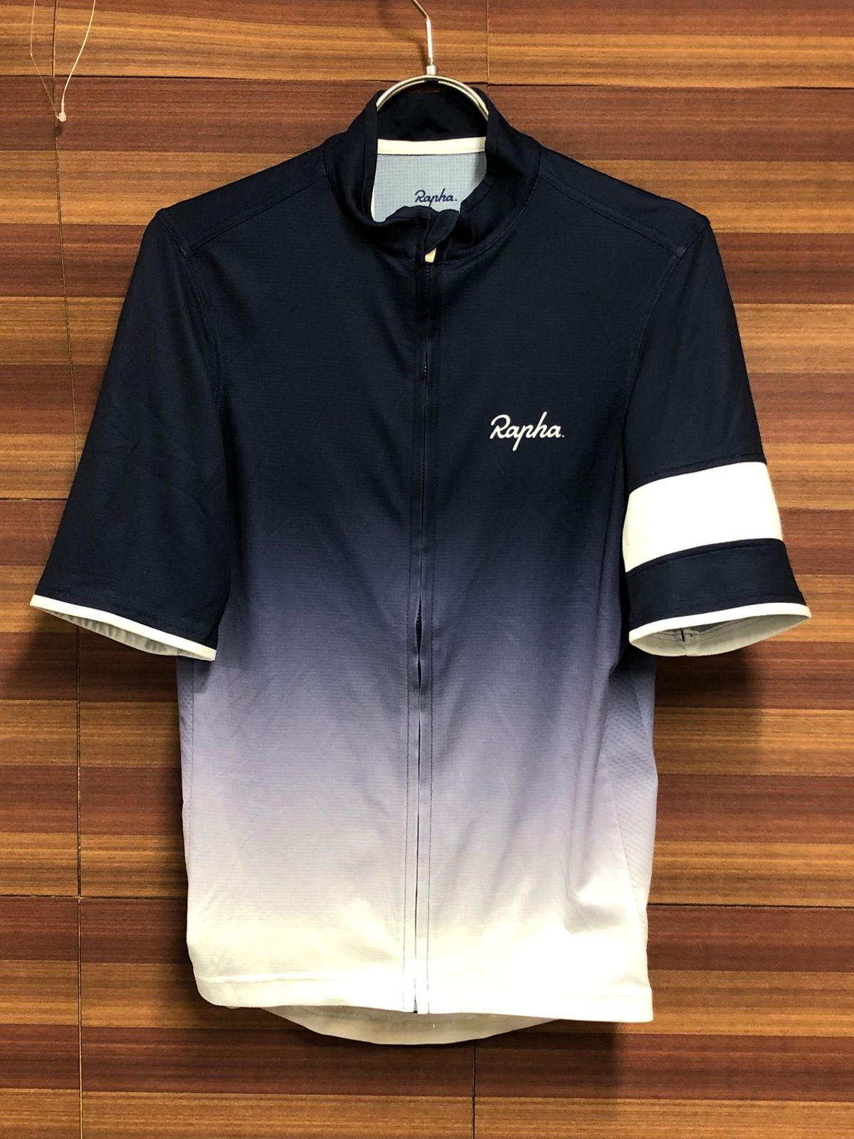 IP668 ラファ RAPHA SUPER LIGHT WEIGHT JERSEY 半袖 サイクルジャージ 紺 Mサイズ
