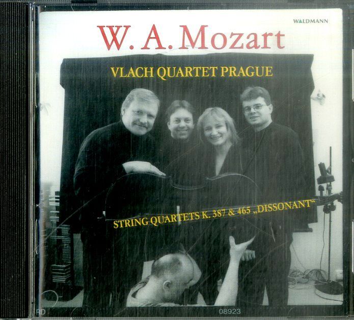 CD1枚 / プラハ・ヴラフ弦楽四重奏団 / Mozart / String