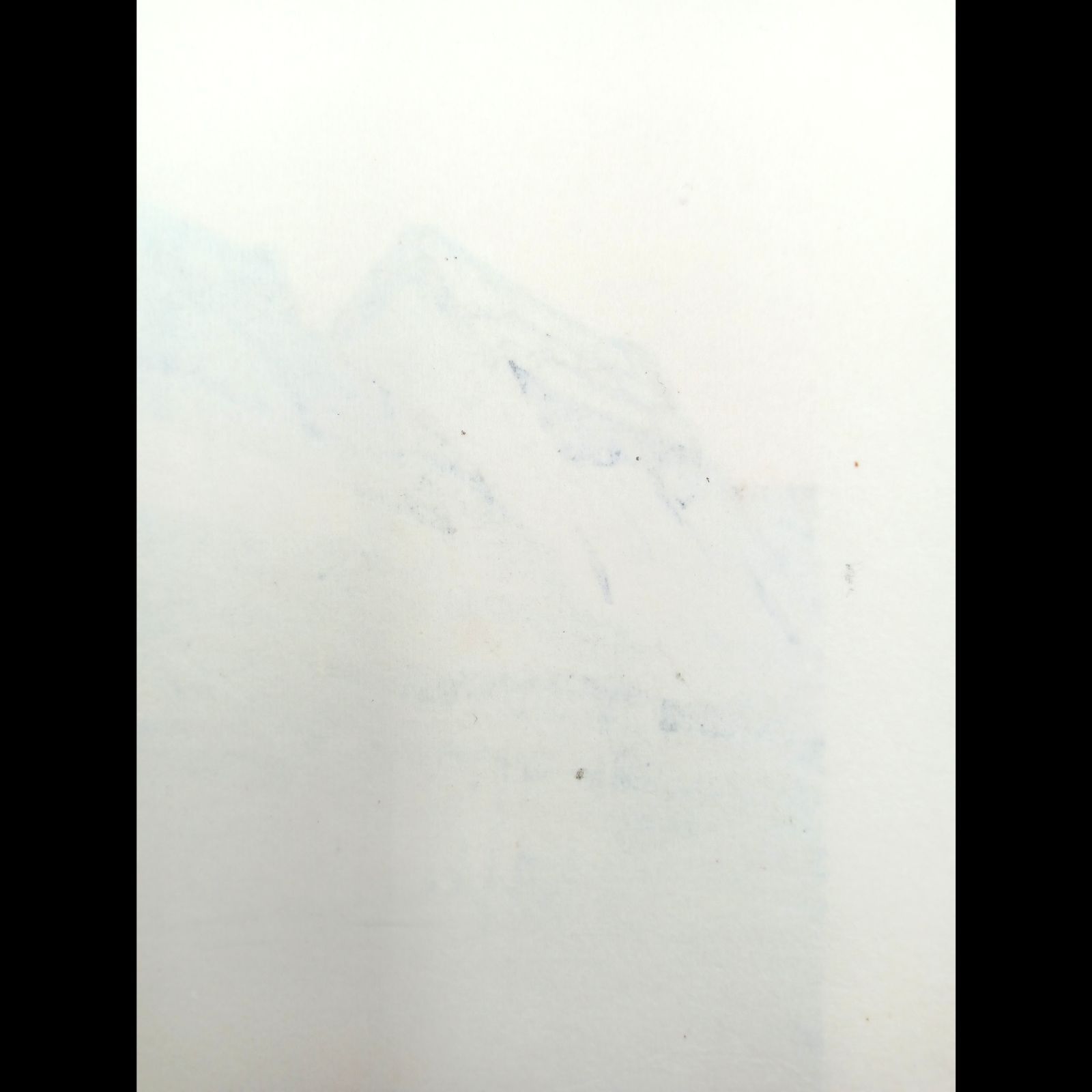 [真作]創作版画　西嶋勝之先生木版画「月映え」サインあり　無限定　☆送料無料 真作]創作版画 西嶋勝之先生木版画「あかつき」サインあり 無