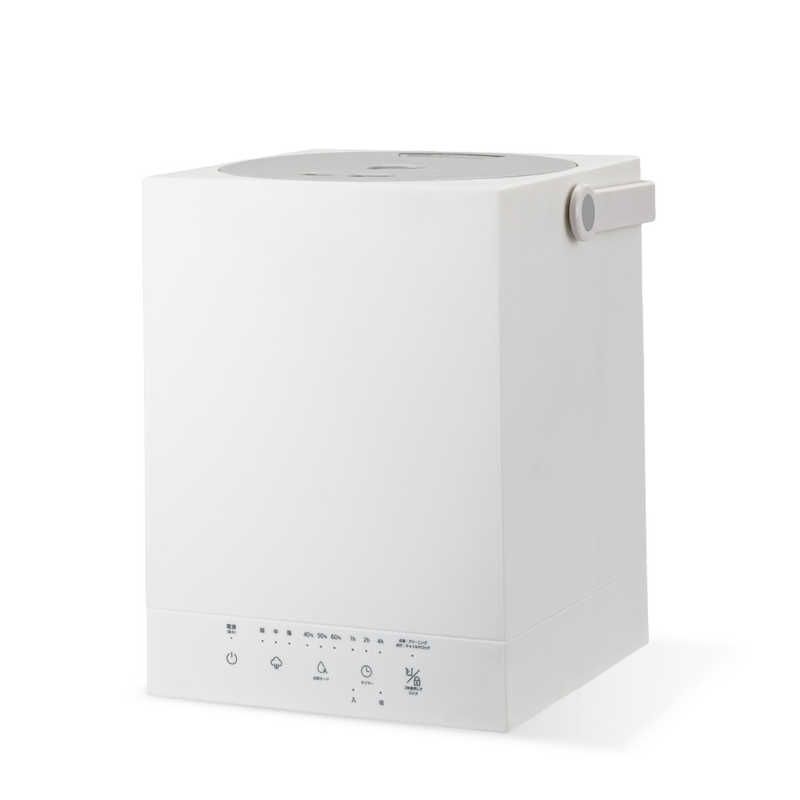 ORIGINALBASIC 速く沸く すぐ潤う スチーム式加湿器 スチーム式 ホワイト OB-SH01