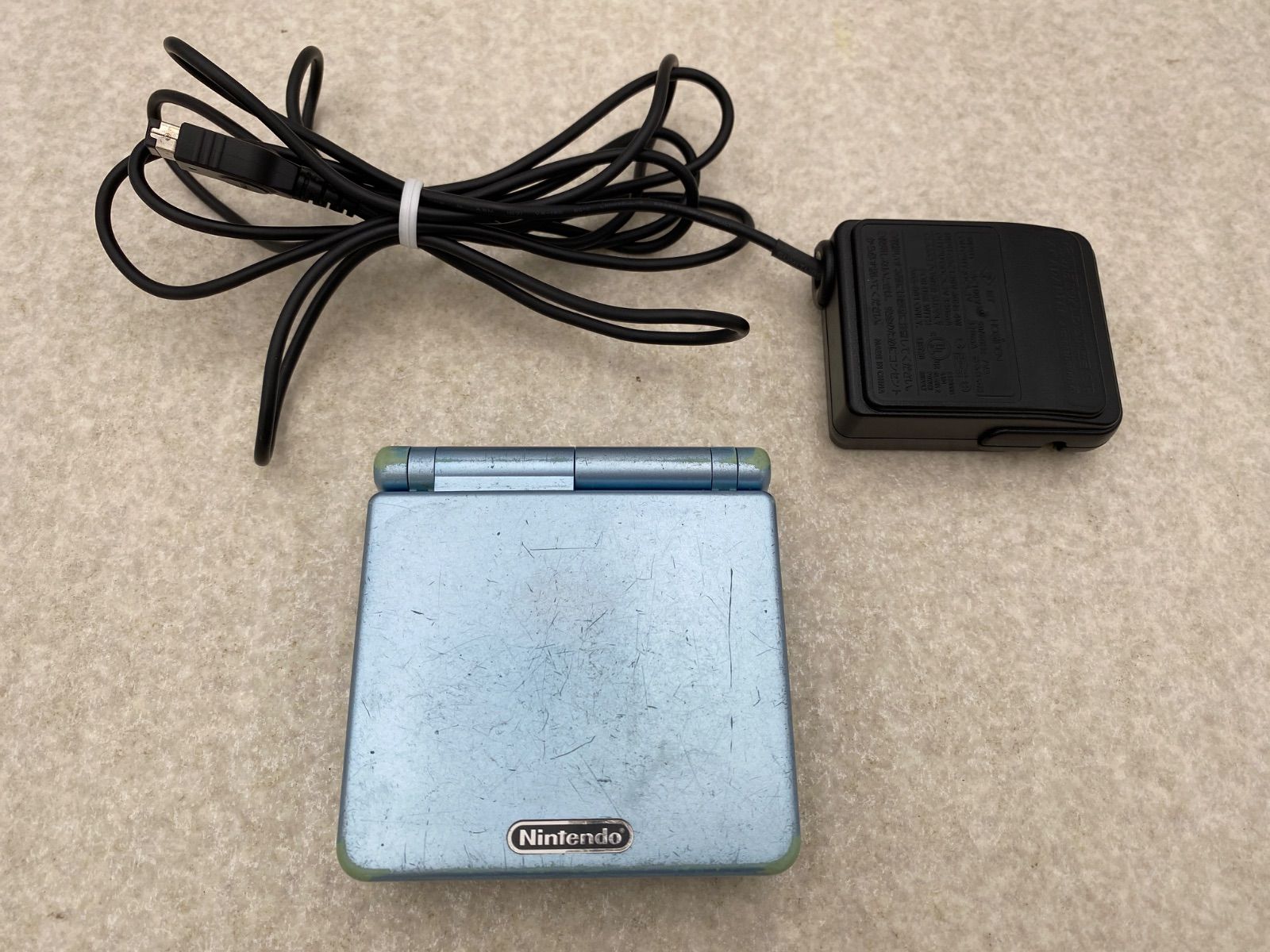 ニンテンドーゲームボーイアドバンスSP本体 ブルー