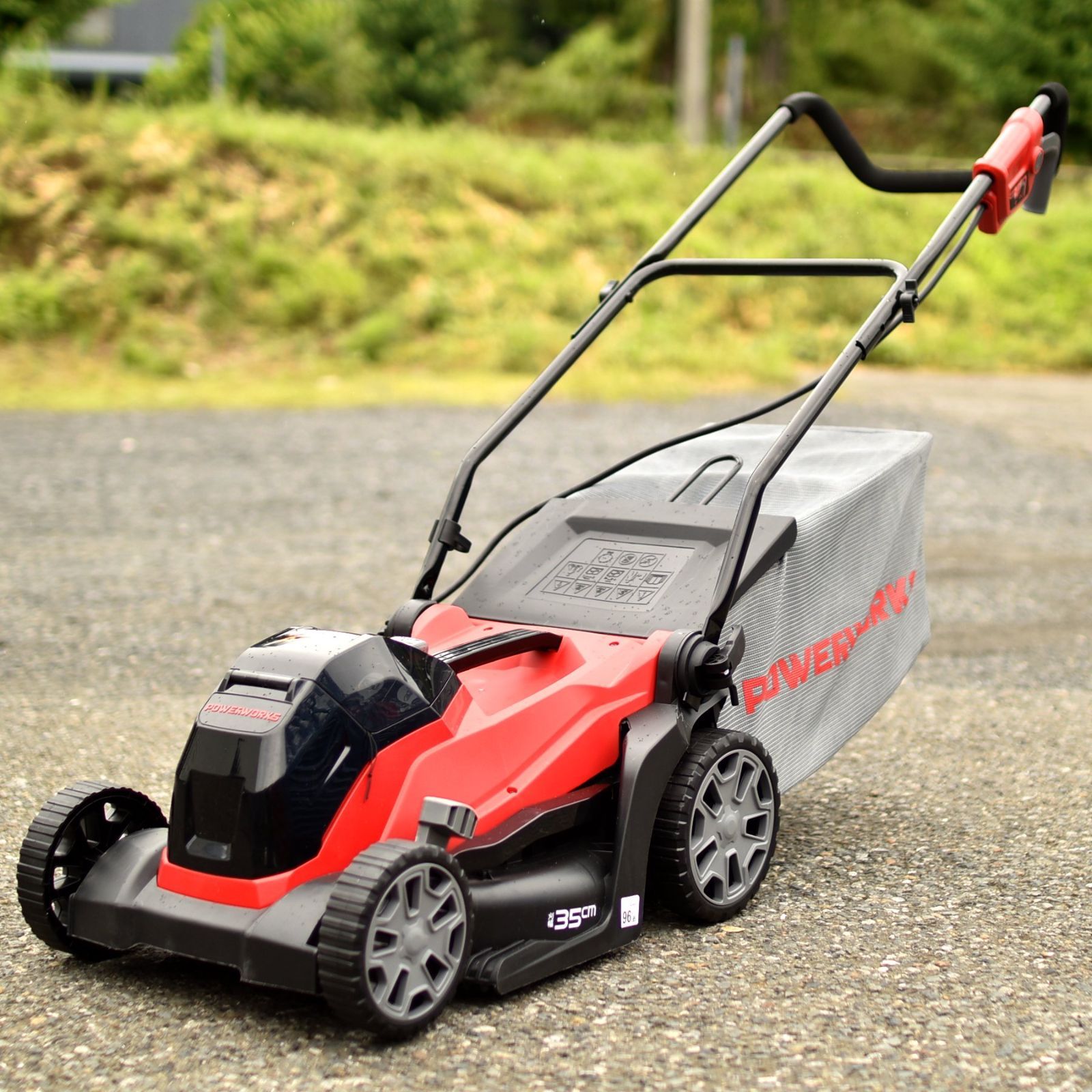 未使用】【展示品】 電動芝刈機 充電式 バッテリーセット コードレス 