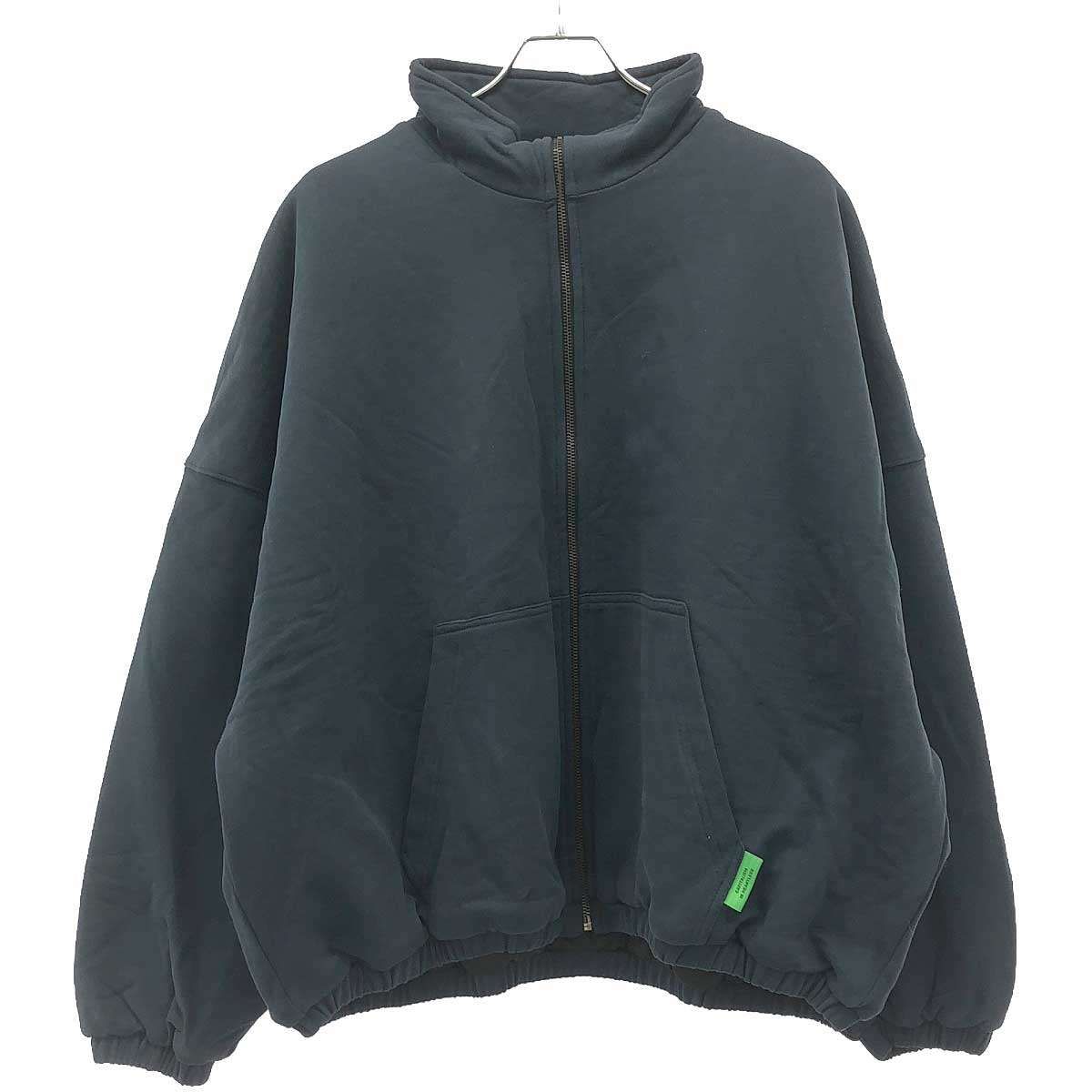 WILLY CHAVARRIA ウィリーチャバリア 23AW FULL ZIP QUILTED WARRIOR キルティングジップアップジャケット  ブルー M WILLY CHAVARRIA ウィリーチャバリア 23AW FULL ZIP QUILTED WARRIOR