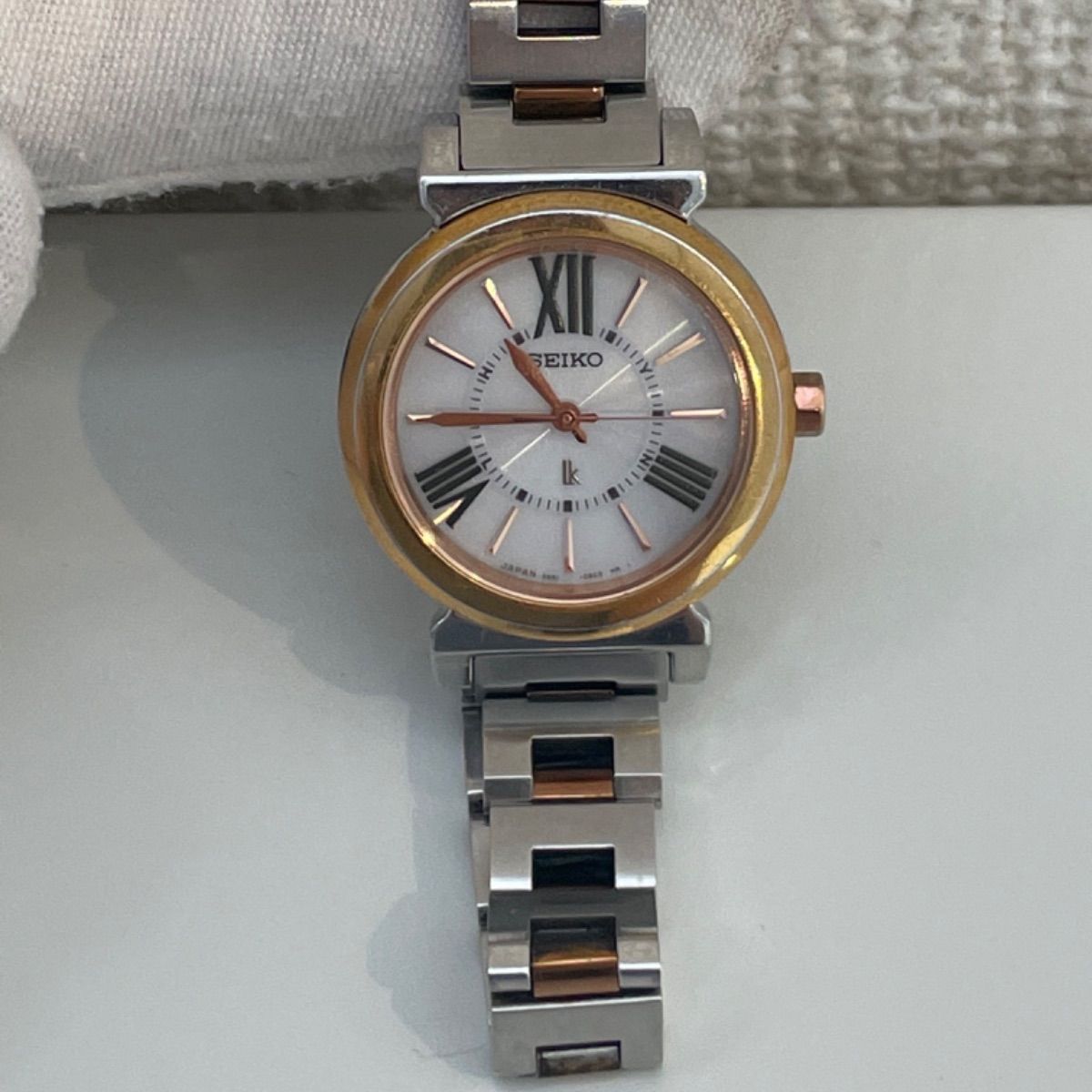 セイコー SEIKO ルキア レディース 腕時計 稼働 電波ソーラー K875
