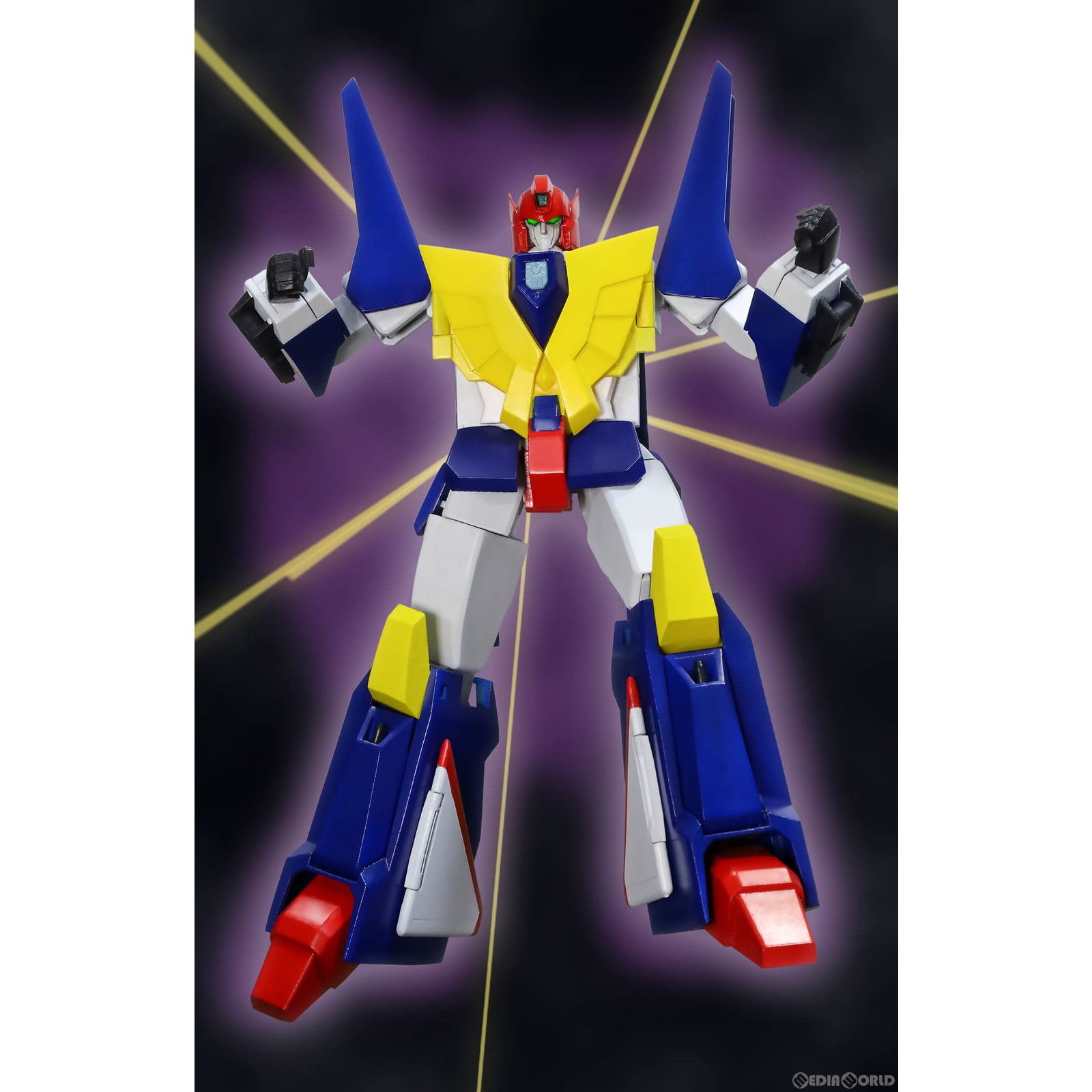 SUPER - スーパーメタル・アクション 武装合体ファイバード 太陽の勇者ファイバード 完成品 可動フィギュア エヴォリューショントイ(EVOLUTION・TOY) スーパーメタル・アクション 武装合体ファイバード