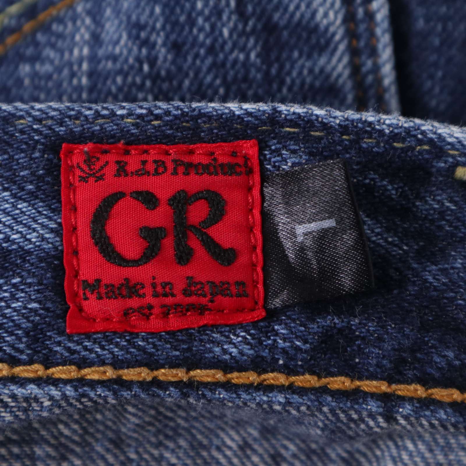 R.J.B フラットヘッド GB 赤耳 セルビッチ♪ USED加工 ブーツカット