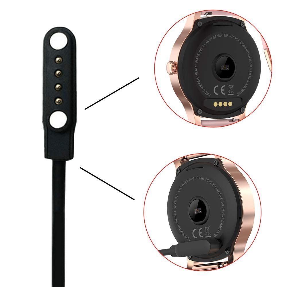 充電ケーブル4ピン磁気USB FitFint