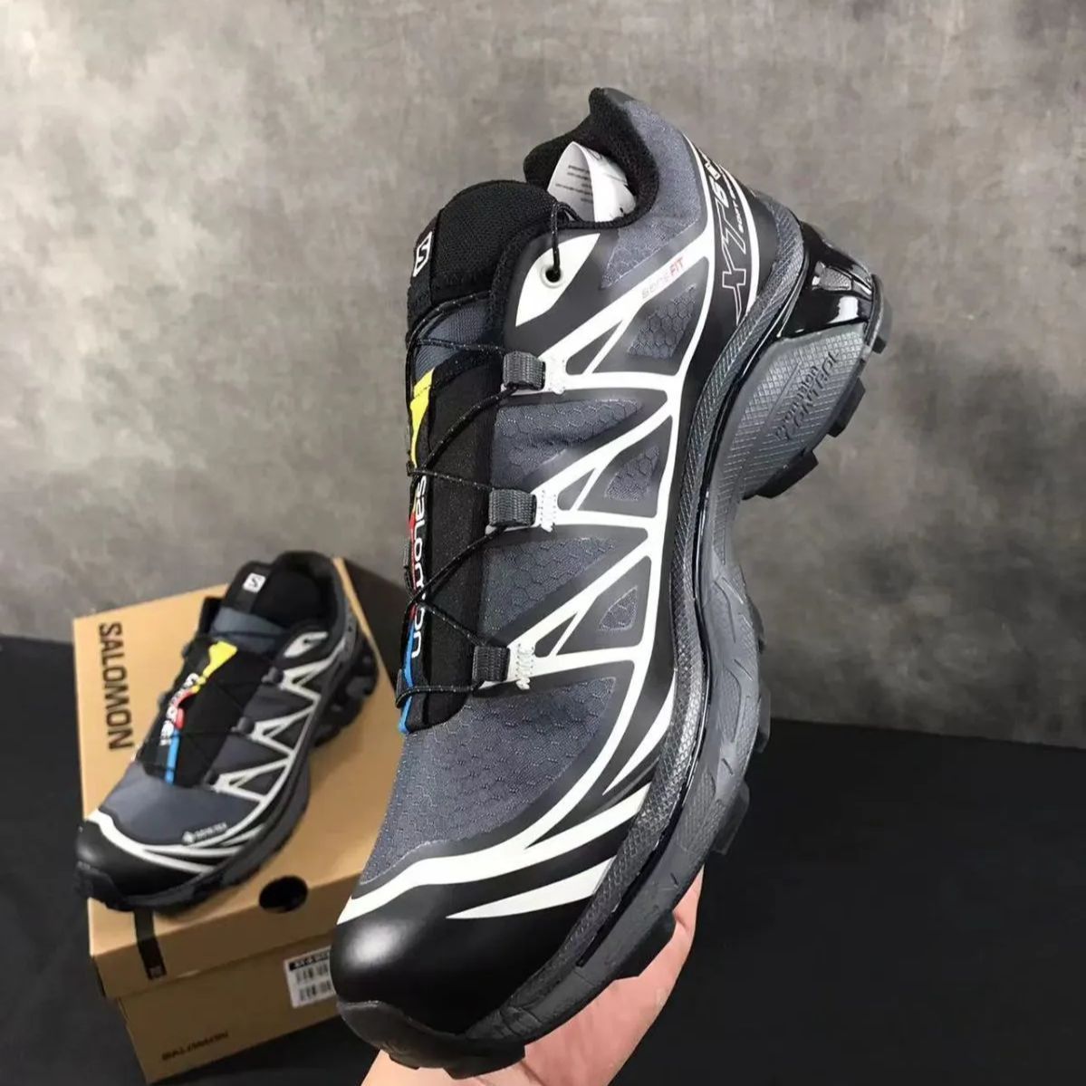 SALOMON サロモン XT-6 ブラック スニーカー