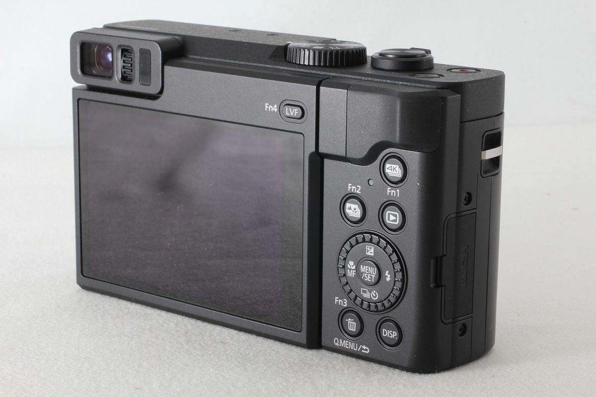 美品・付属品完備 Panasonic DC-TZ90 箱あり コンパクト パナソニック Panasonic LUMIX DC-TZ90 ブラック 付属品完備 元