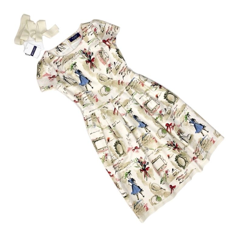エムズグレイシー　女の子とキュートモチーフドレス　ワンピース　2024年 M'S GRACY 2024 Early Autumn Collection | msgracy