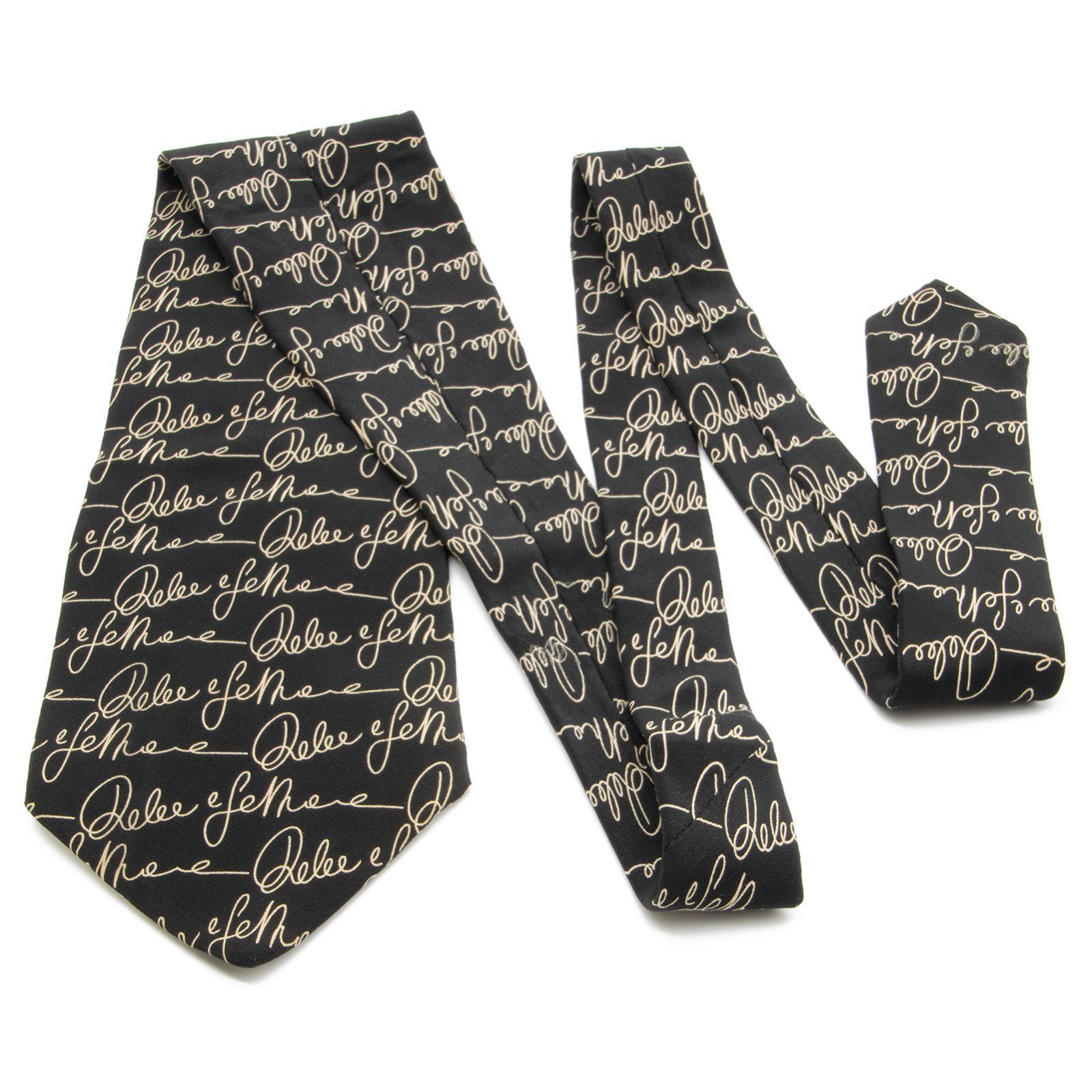 送料無料 ドルチェ & ガッバーナ ネクタイ ワイドタイ ブランド シルク