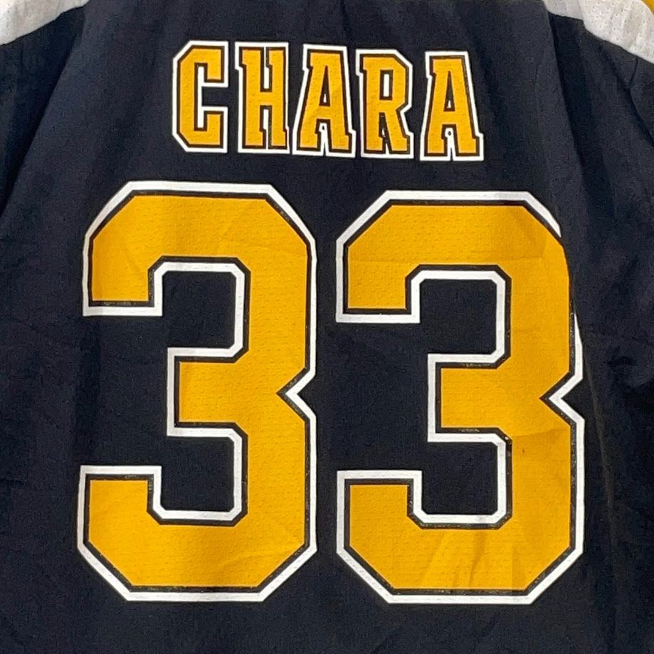 Reebok NHL リーボック エヌエイチエル CHARA33 ゲームシャツ