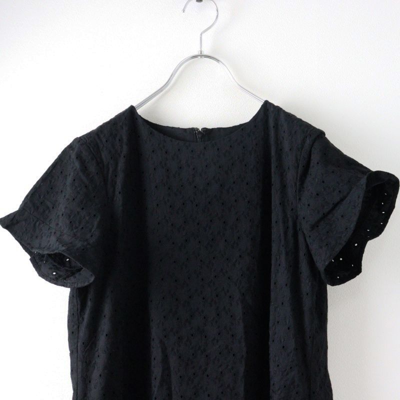 【組曲】【新品】エンブロイダリーレースフレアスリーブ ワンピース 組曲（KUMIKYOKU） ワンピース エンブロイダリーレースフレアスリーブ