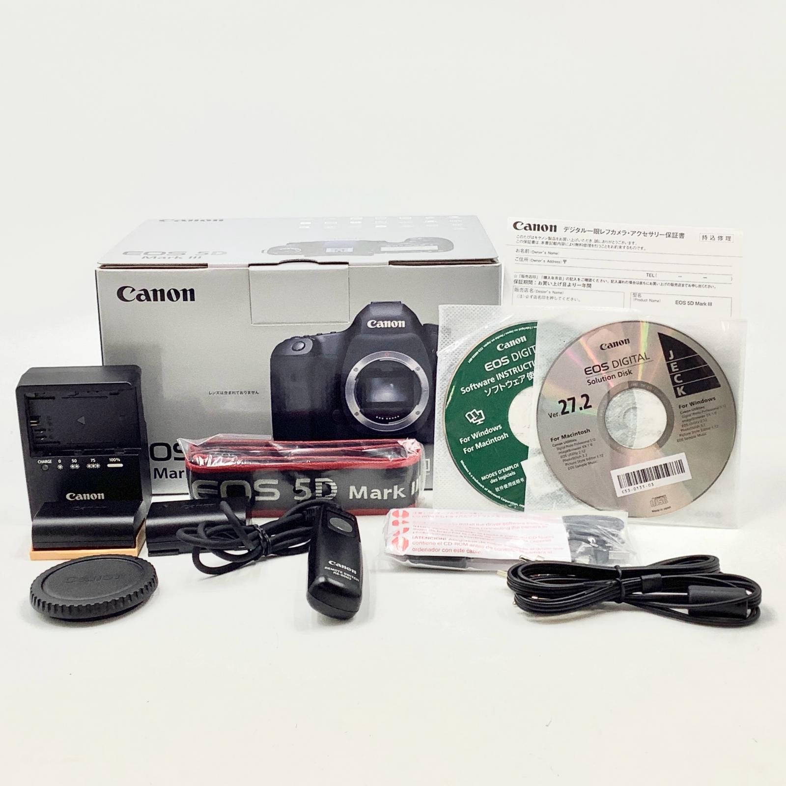 Canon EOS 5D MarkIII カメラ ボディ デジタル 一眼レフ EFマウント 