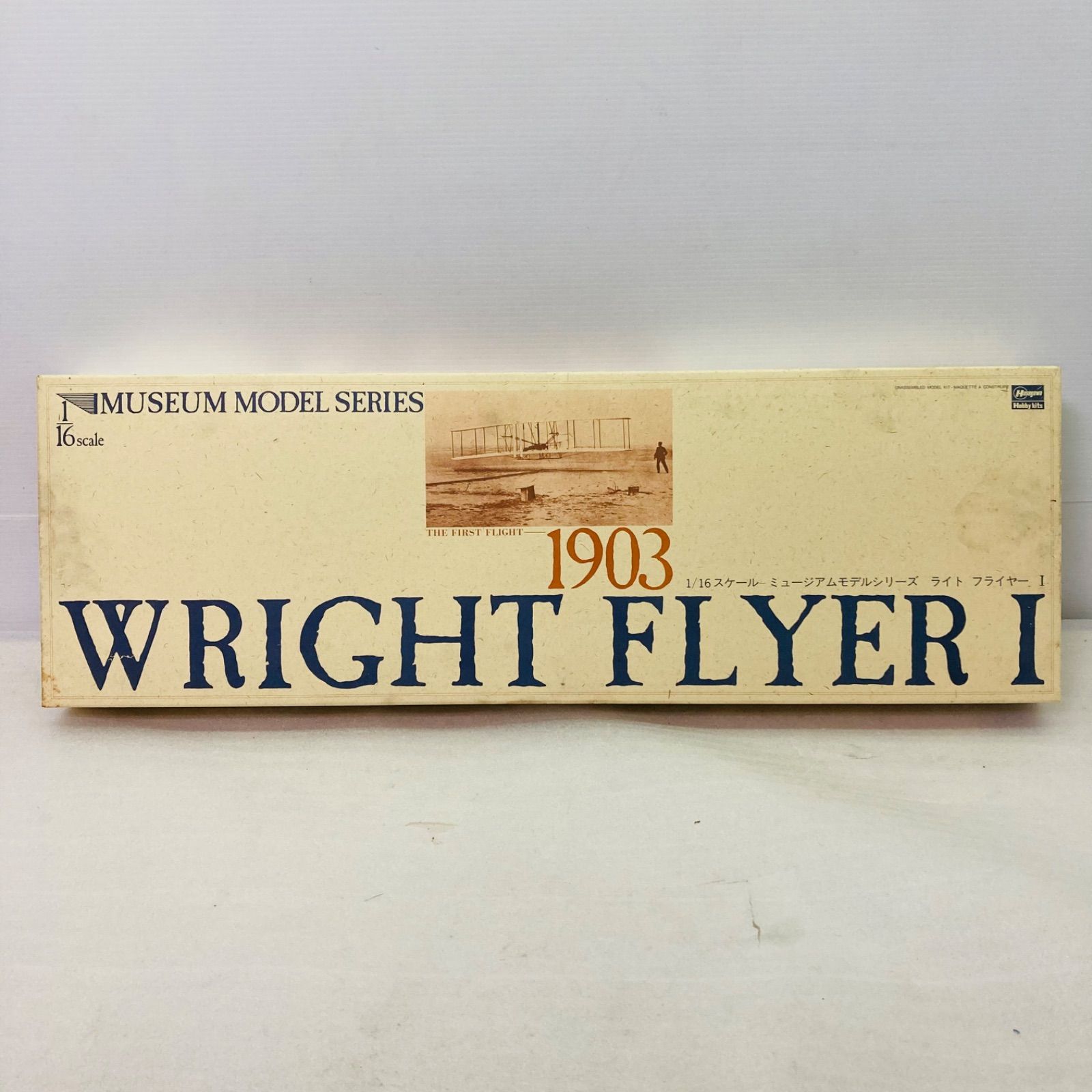 未組立品 HASEGAWA ハセガワ 1|16 MuseumModel ミュージアムモデル ライトフライヤーI プラモデル プラモ 飛行機 ヘリコプター ジェット機 模型