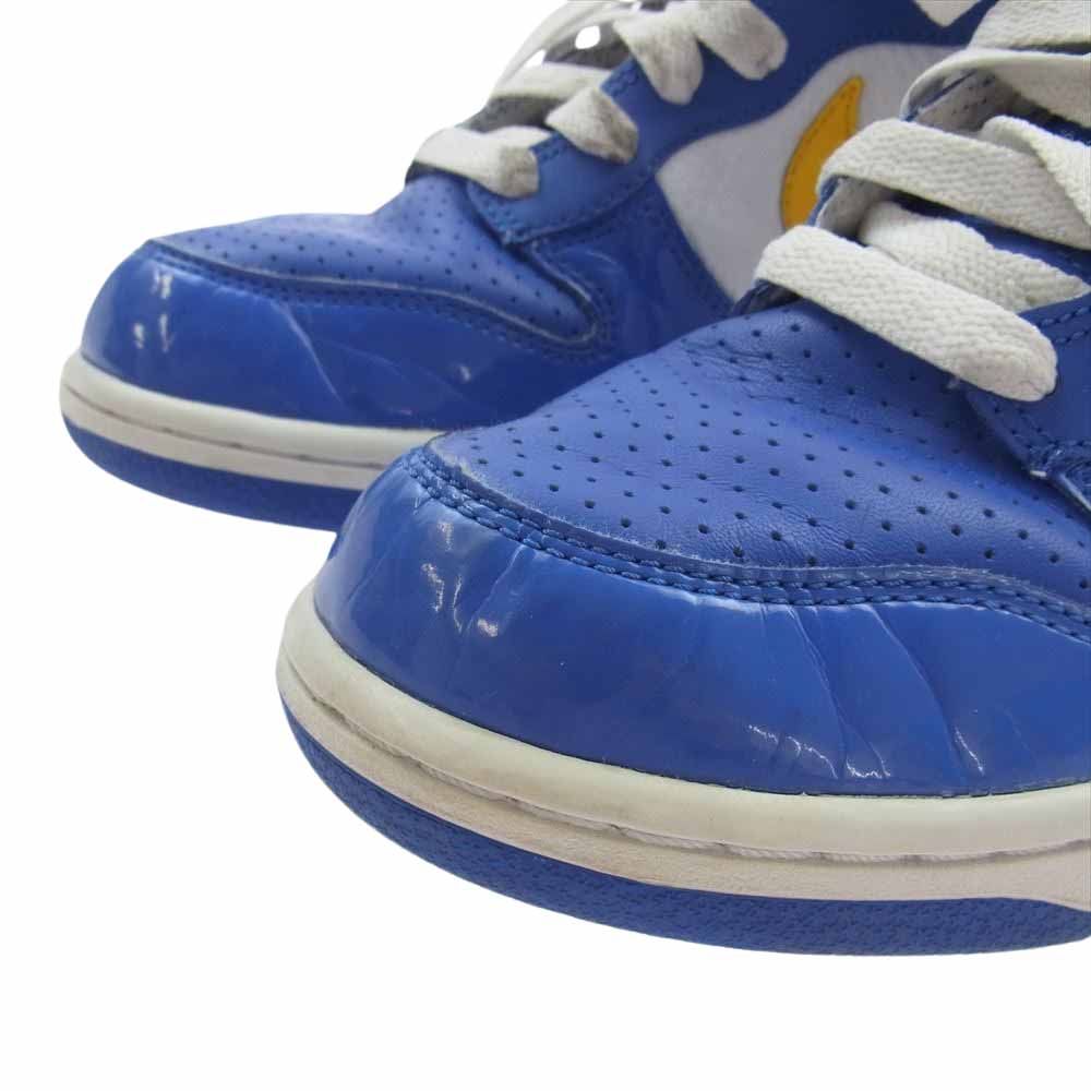 NIKE ナイキ スニーカー 317982-471 Dunk High Varsity Royal/Varsity Maize White ダンク  ハイ バーシティー ロイヤル スニーカー ブルー系 26.5cm【中古】