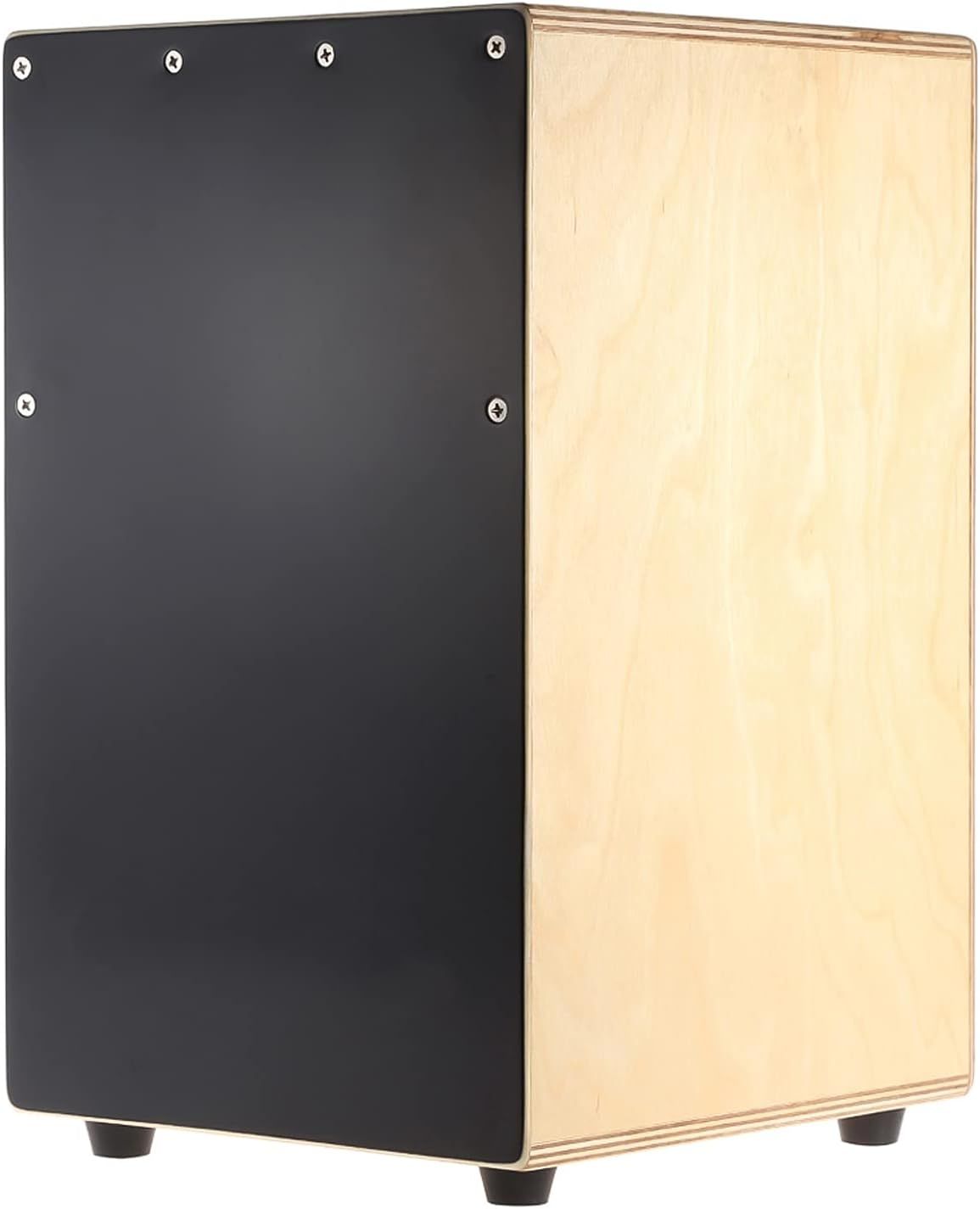 summina 木製カホンハンドドラム ボックスドラム 打楽器 ストリングスゴム足付き 23 * 24 * 37 cm