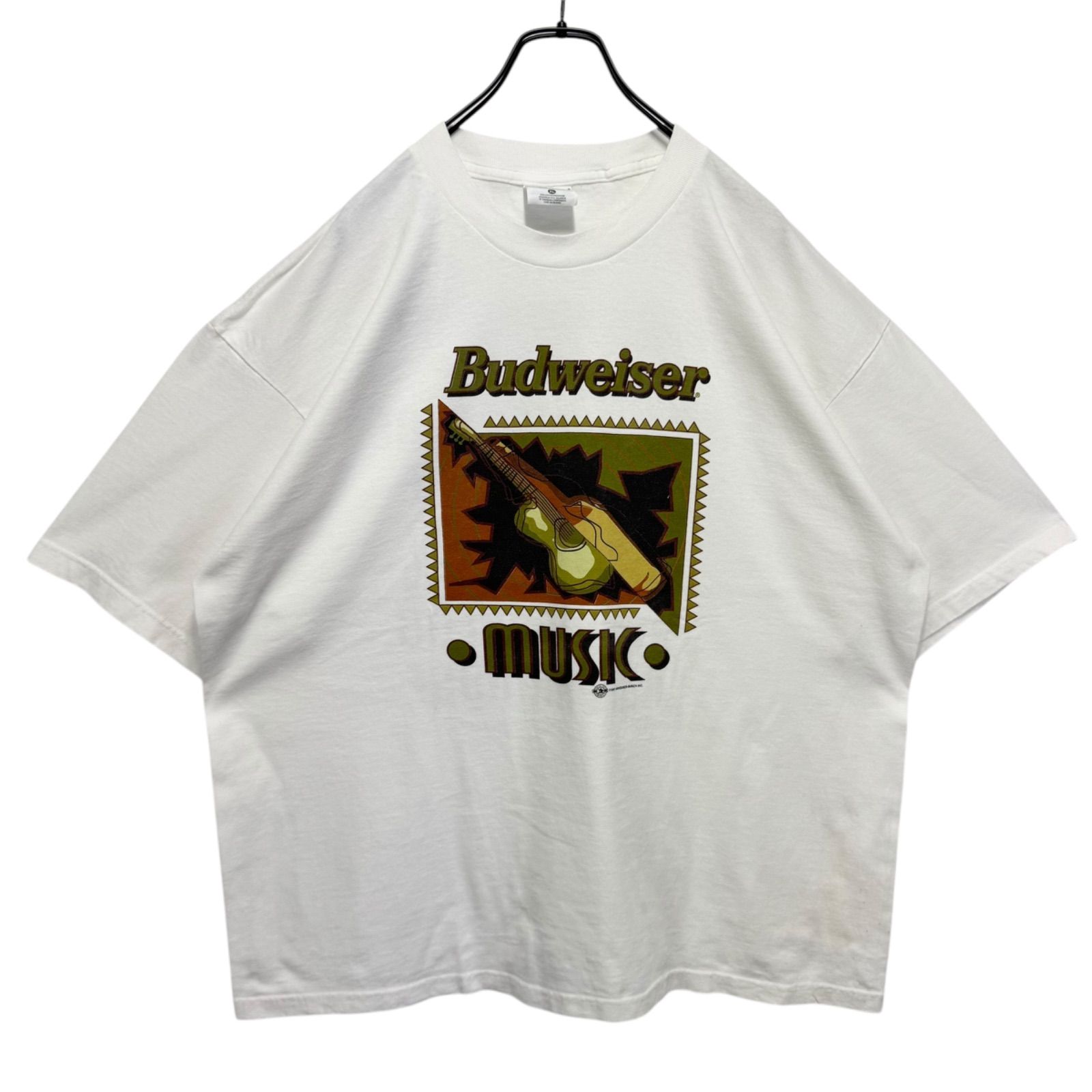 Vintage 90s vintage 1997 Budweiser Promo Print T-shirt Tee カナダ 