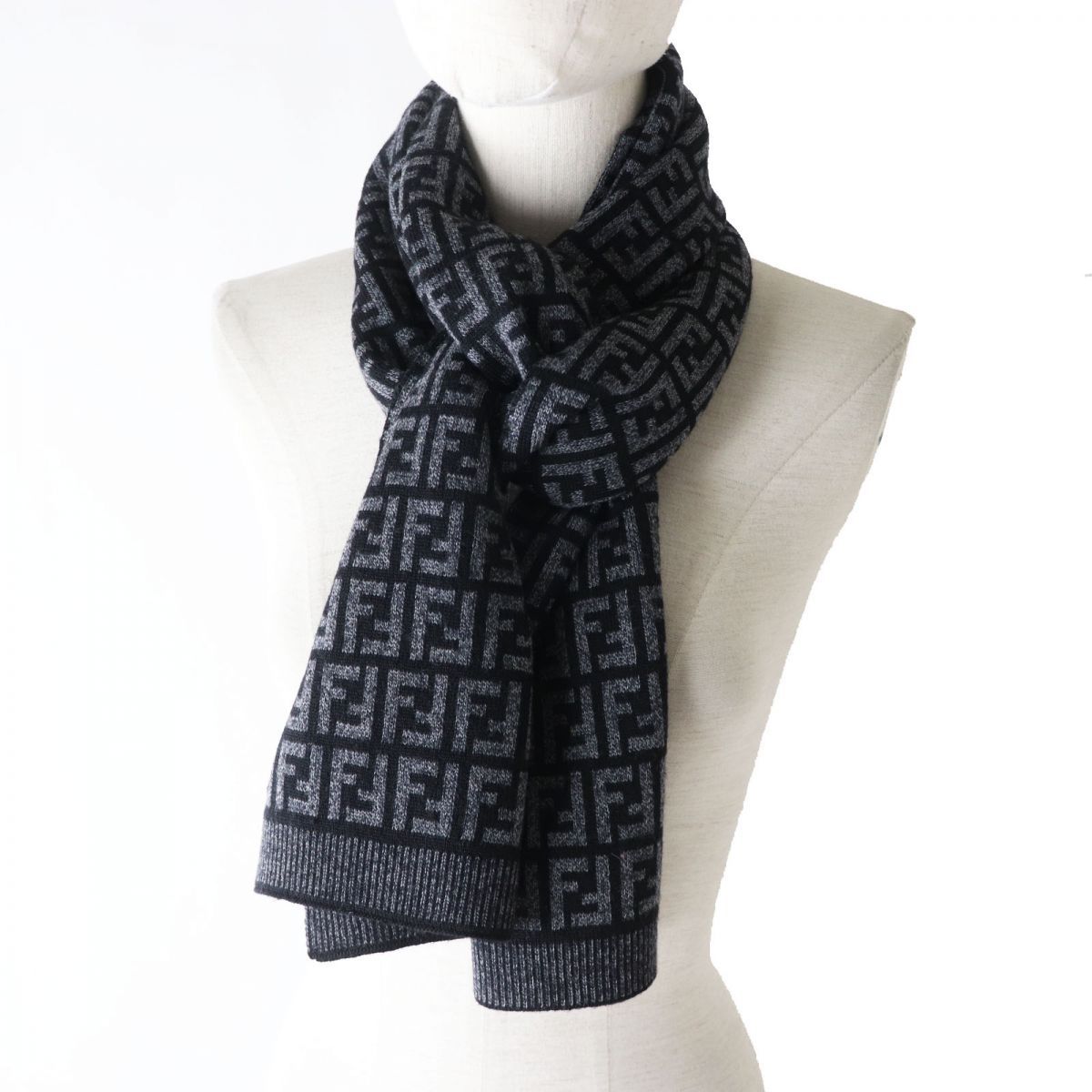 極美品◎イタリア製 FENDI フェンディ レディース ウール100