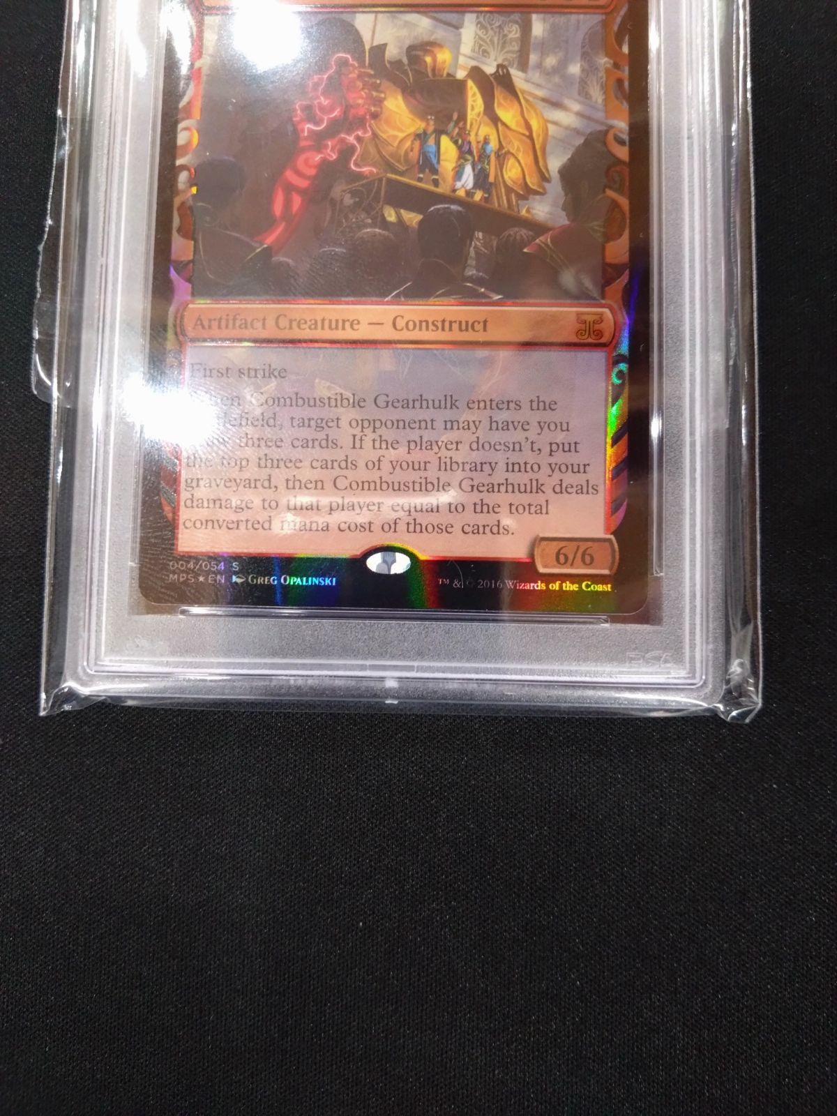 MTG 焼却の機械巨人 FOIL MPS 部分光沢 鑑定済み品 PSA10 【公式通販】