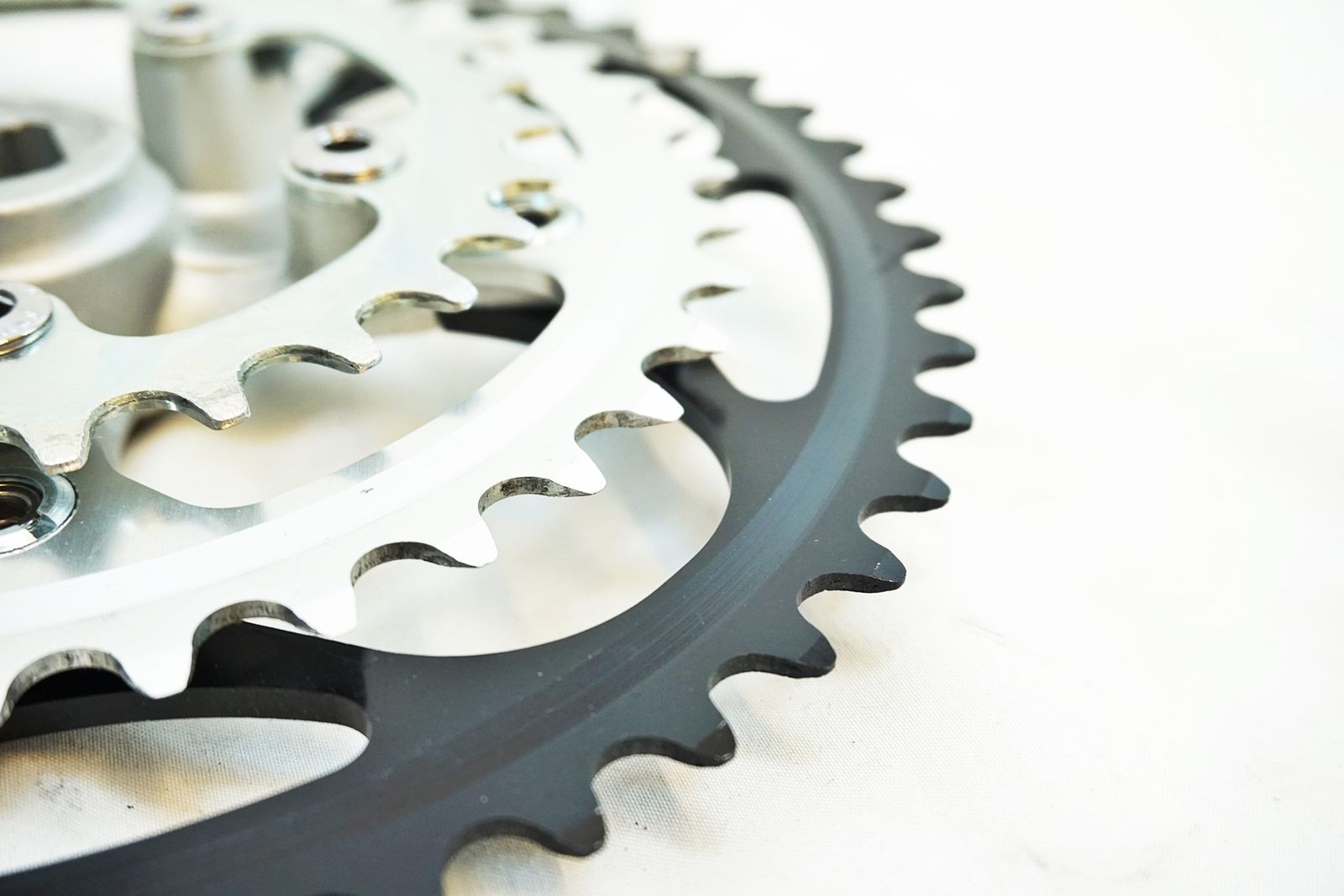 BMXクランクセット 19mm 純正48スプライン仕様 170mm 827g 黒色 BMX