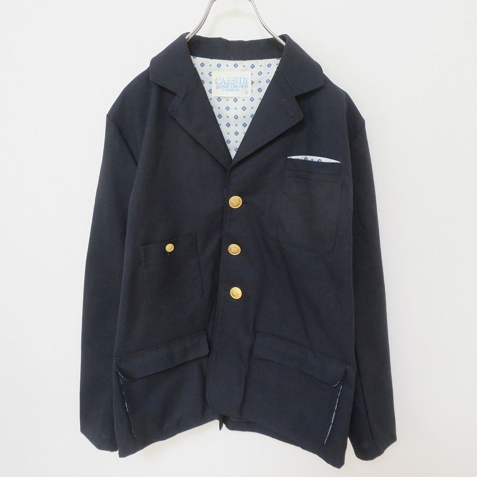 CASSIDY HOME GROWN 紺ブレザー 原宿キャシディ 美品 - メルカリ