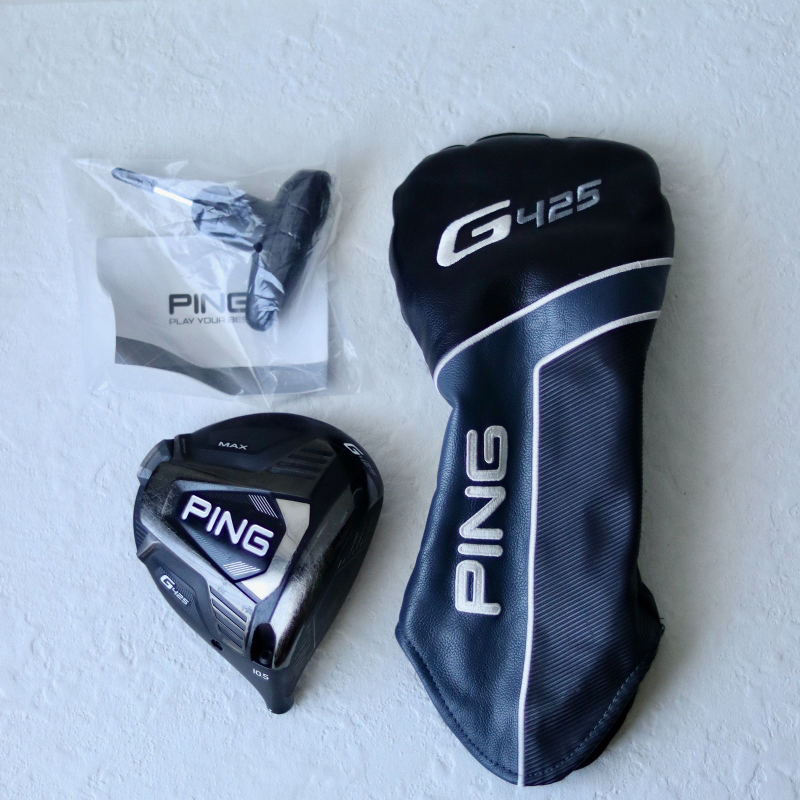 PING G425 MAX 10.5° ドライバー ヘッドのみ G425MAX 10.5度 ドライバーヘッドのみ コース未使用】PING G425 MAX