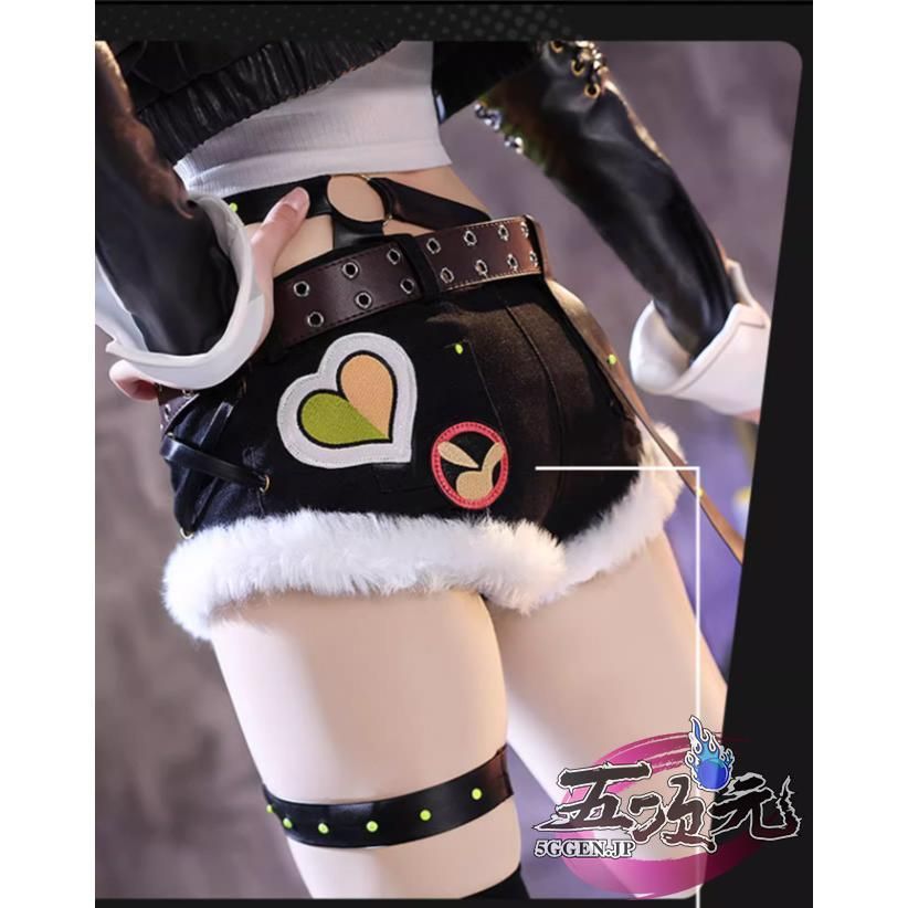 三分妄想 ゼンレスゾーンゼロ コスプレ ニコ デマラ 衣装 ウィッグ 靴 追加 CS09019BJ ハロウィン WWW_TRAVELLANDINDIA_COM