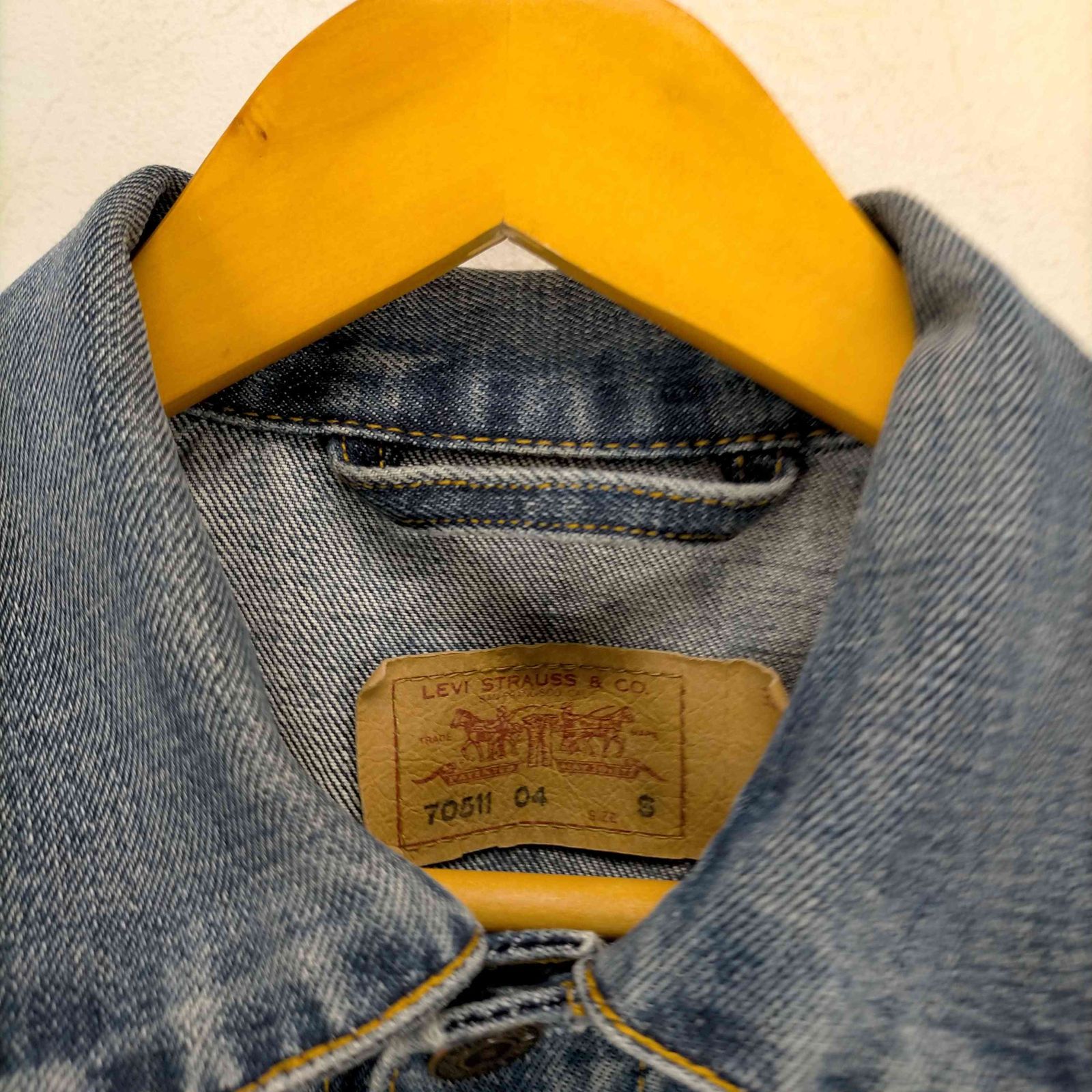 Levi's70511 デニムジャケット リーバイス2nd ユーロリーバイス