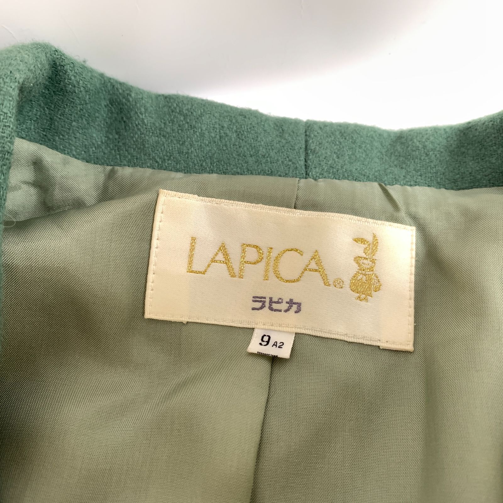f001 H LAPICA ラピカ グリーン セットアップ サイズ9号 ジャケット