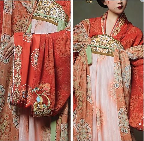 新品未使用 漢服 豪華刺繍デザイン 中国風 盛唐の貴公子 唐制