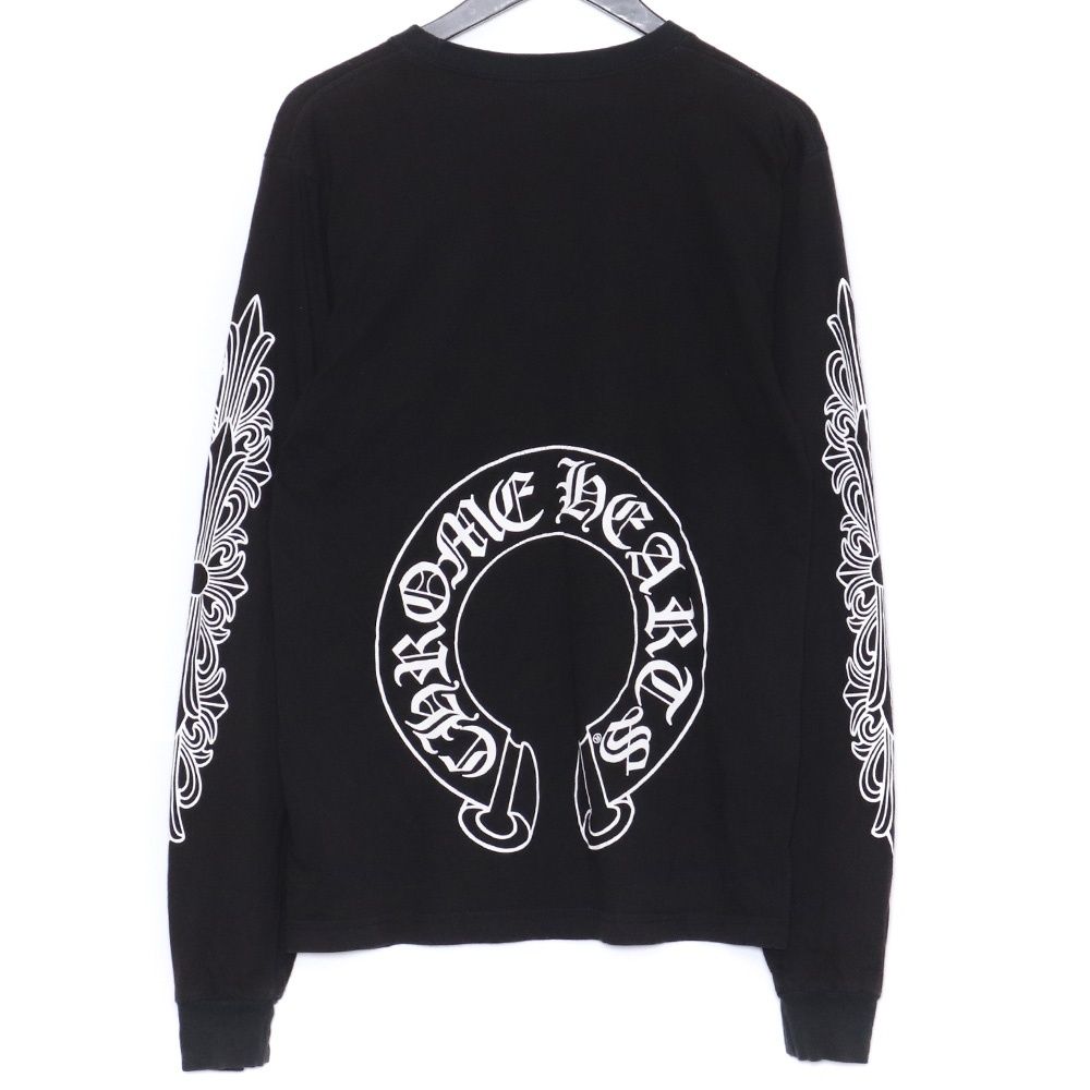 CHROME HEARTS ロンT ニューヨーク フローラルクロス ブラック M 楽天