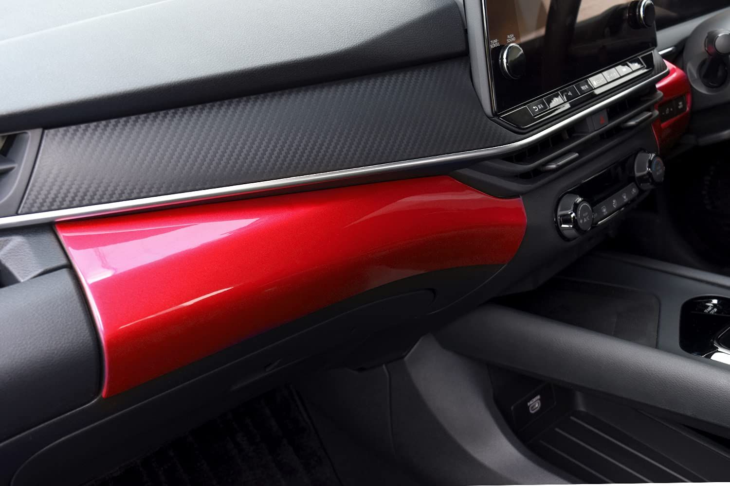 SecondStage 日産 ノート E13 オーラ FE13 e-POWER インパネラインパネル レッド SHN0195RED