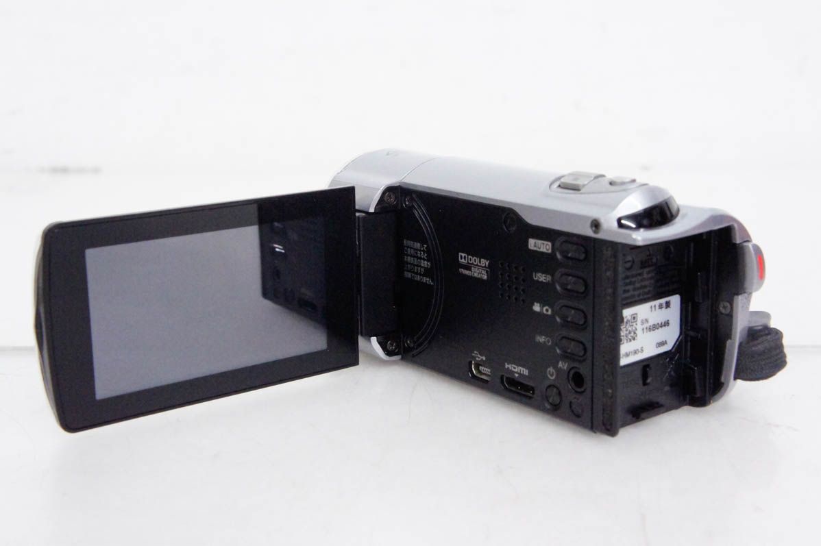 JVC GZ-HM190 ビデオカメラ SDカード付き 中古】JVC Victorビクター エブリオEverio デジタルビデオカメラ