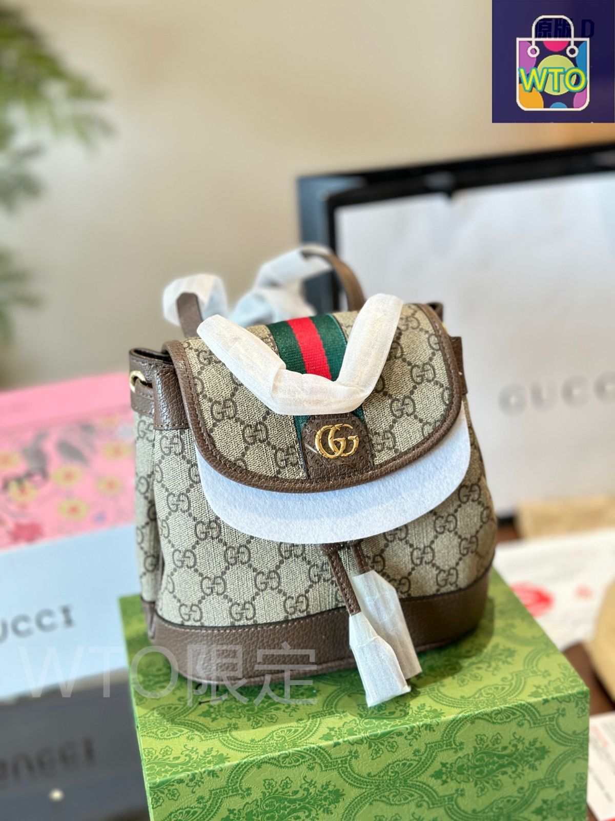 GUCCI グッピディア ミニ バックパック ? 20.5×19.5×12cm | ♥品 -WT0輸入