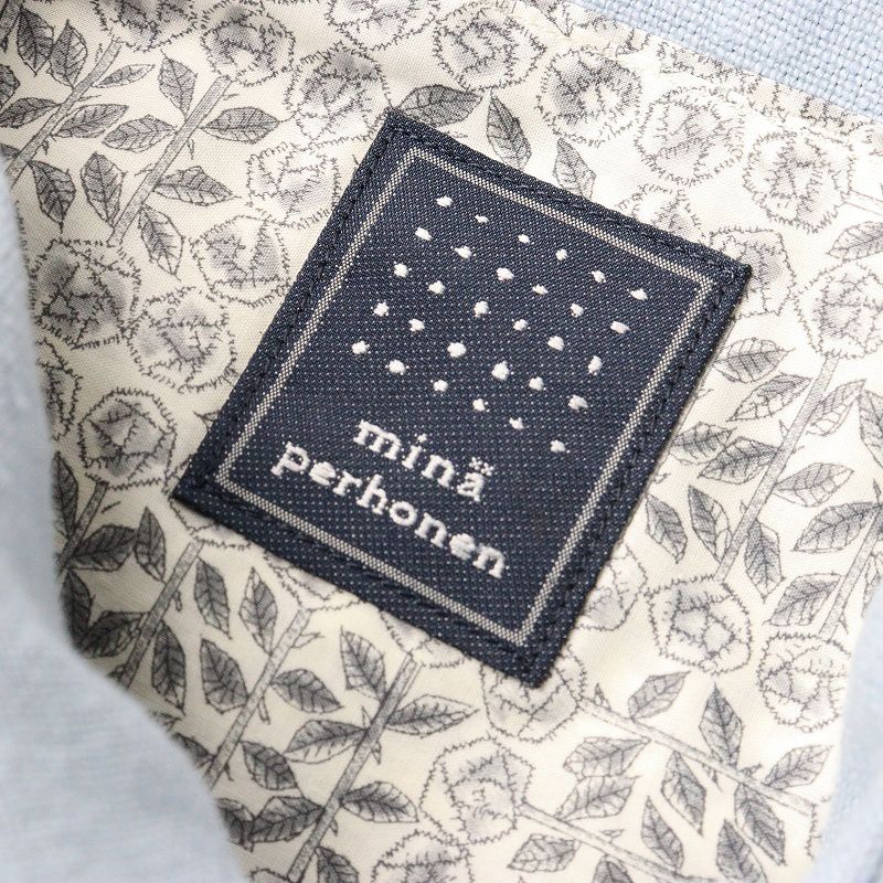 極美品 2024SS ミナペルホネン mina perhonen usa bag small size 